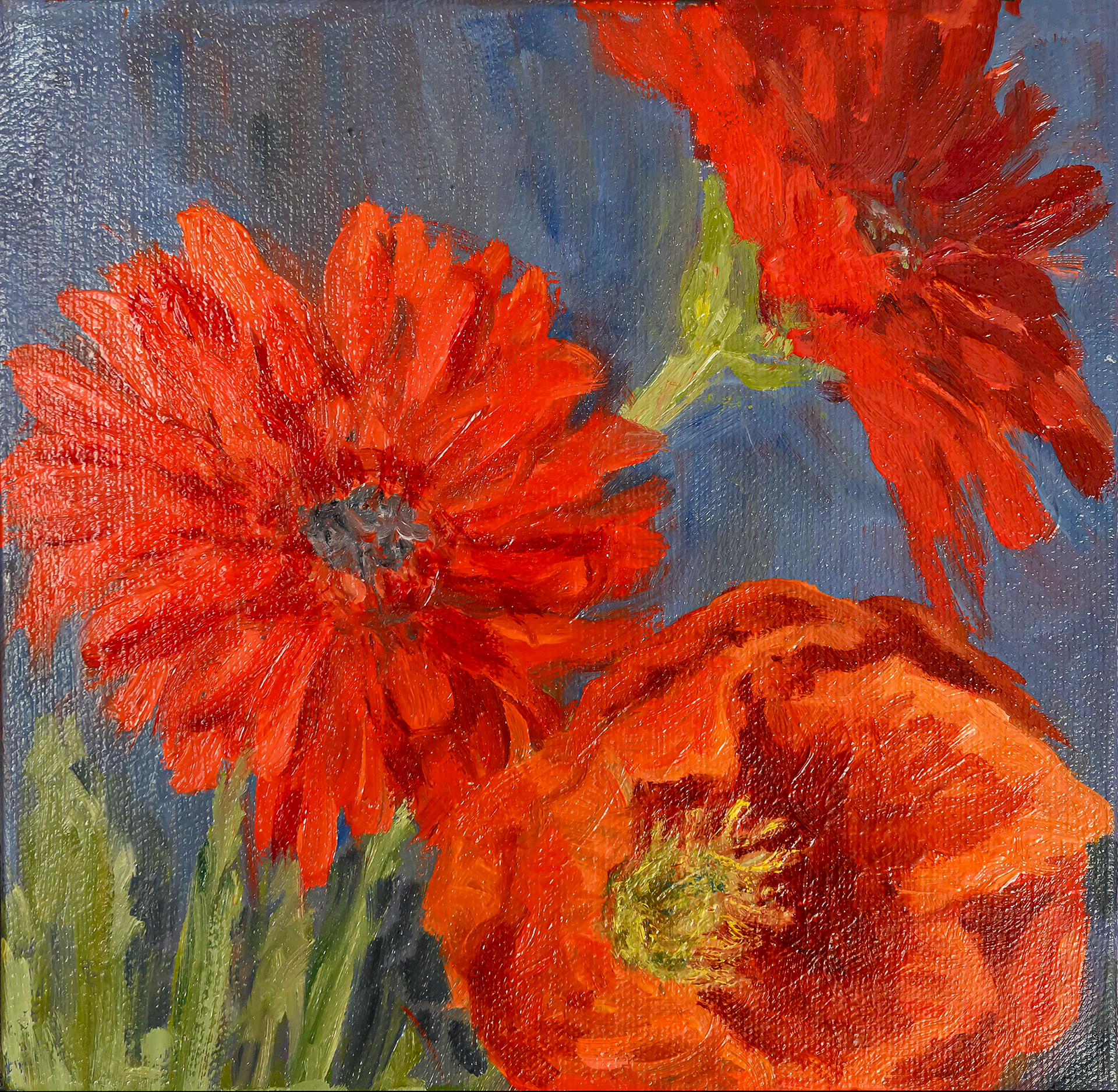 TeriJo McReynolds-Red Flowers