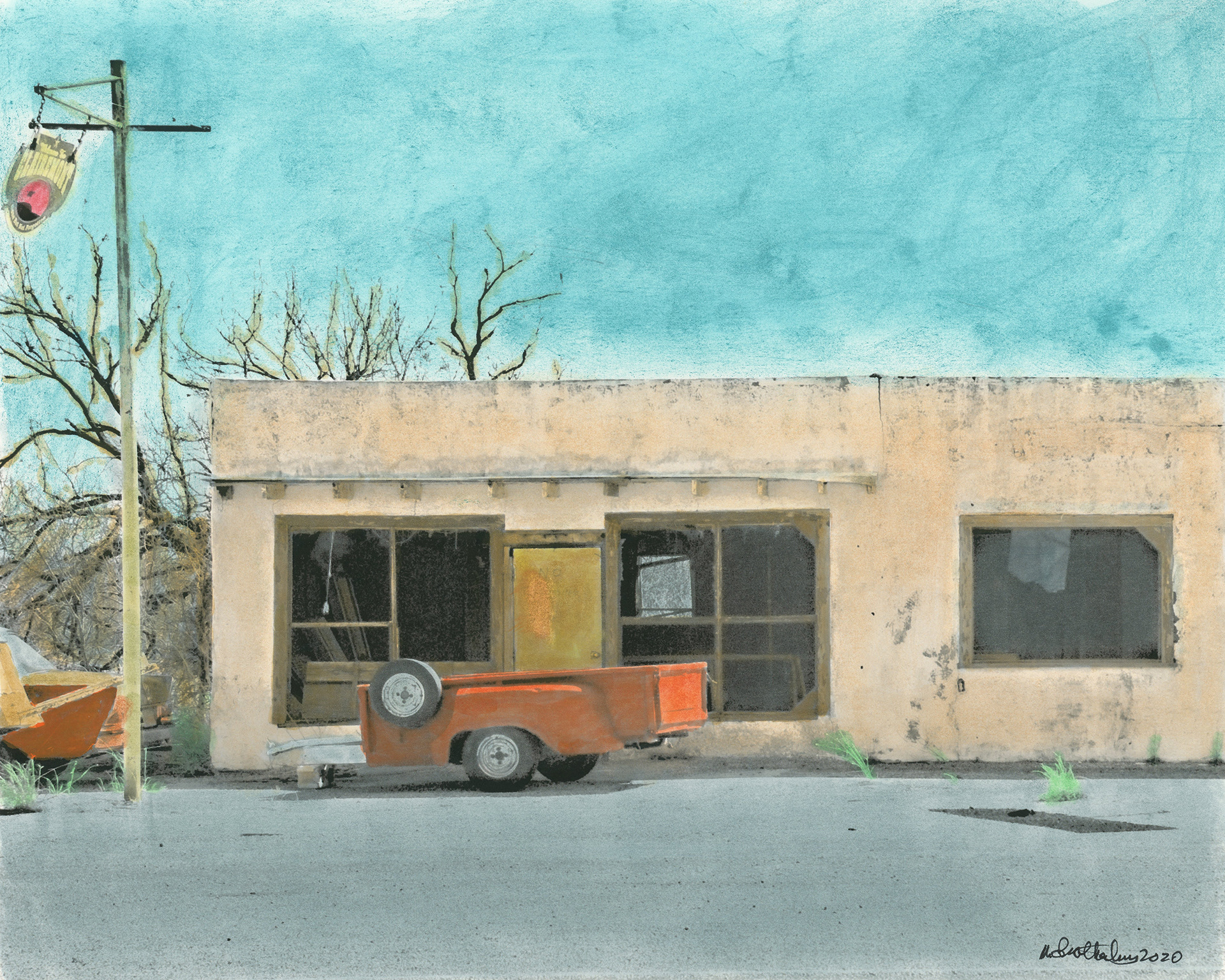 Abandoned Gas Station, Turkey TX