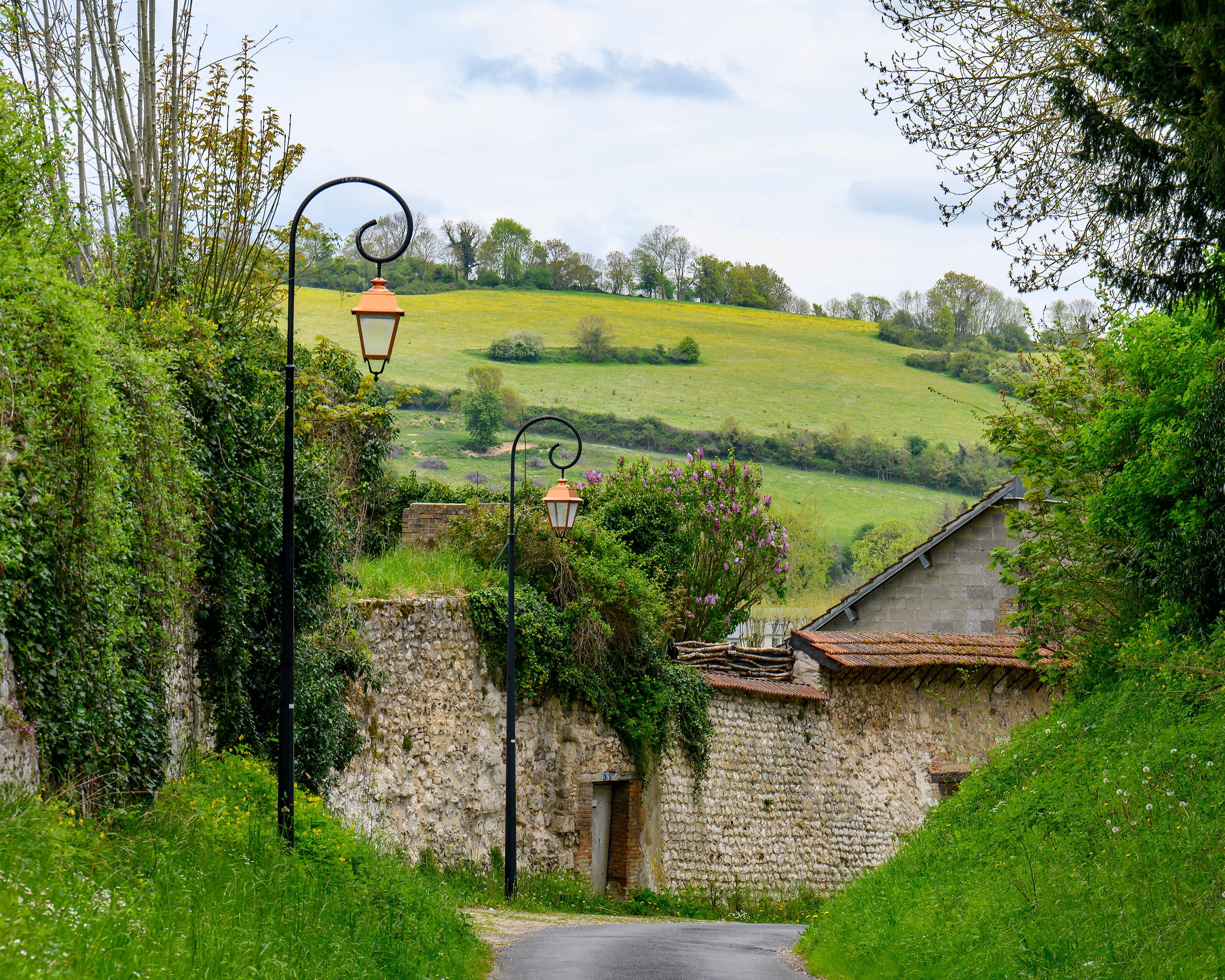 Countryside in Les Andelys