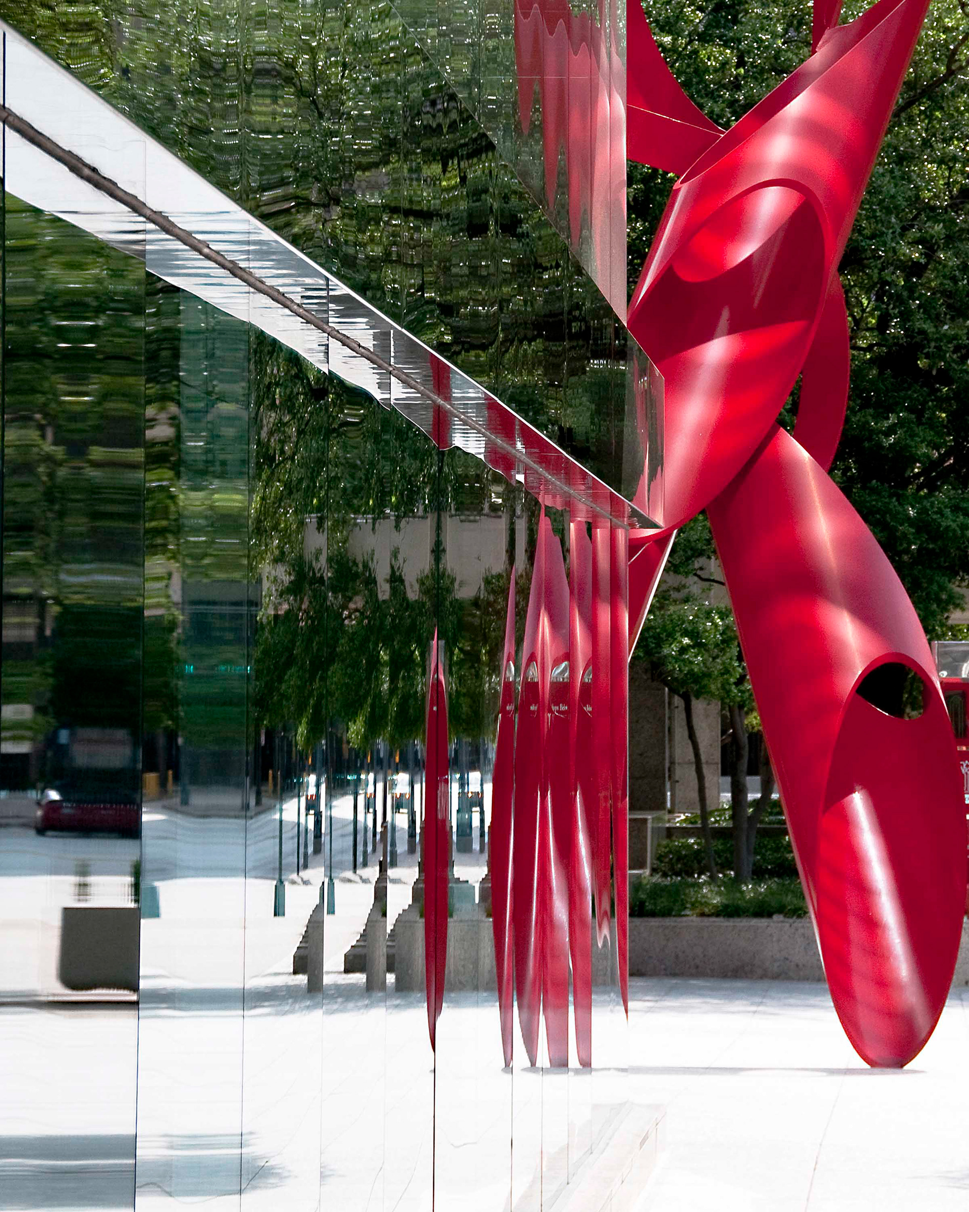 Sculpture in Downtown Dallas