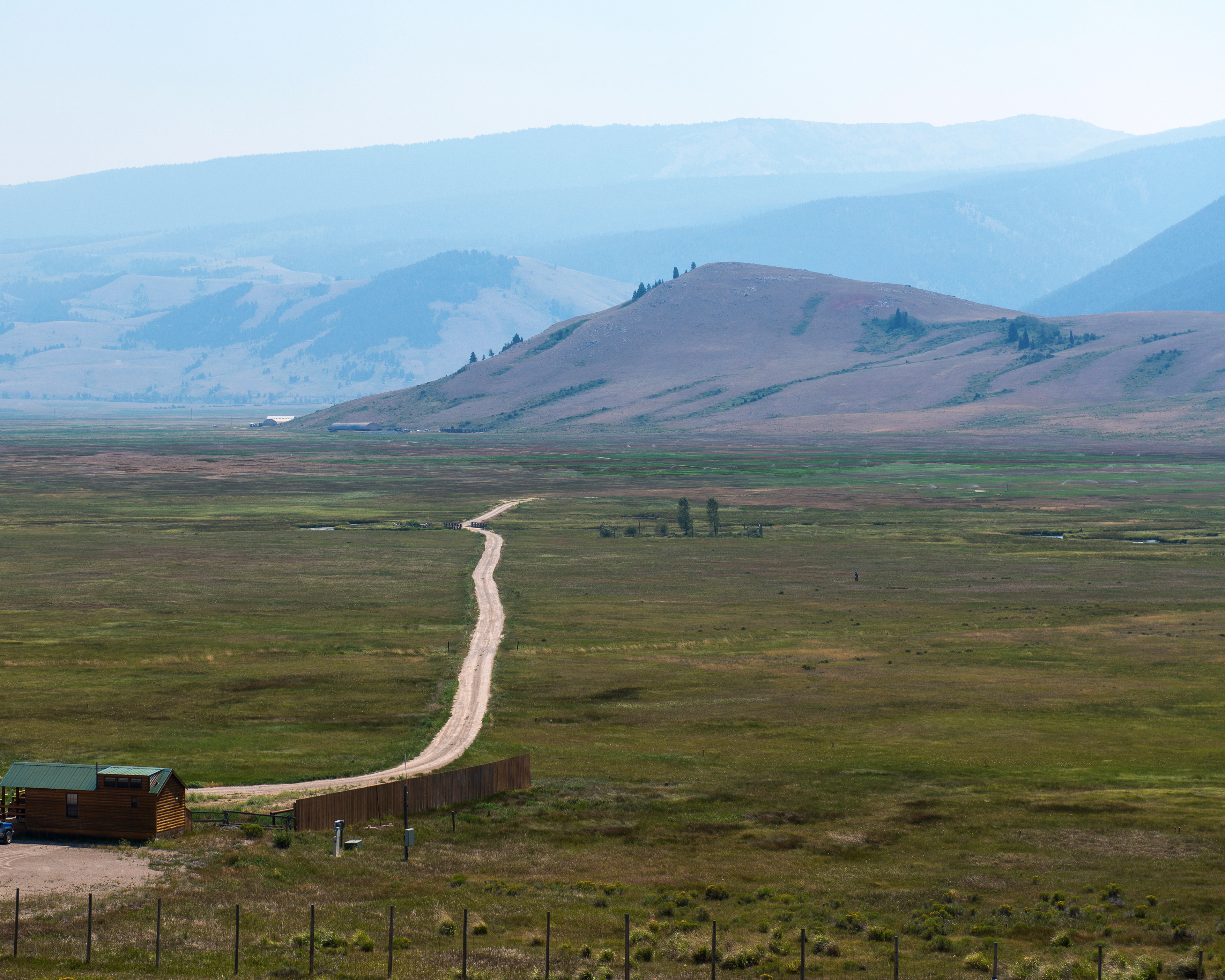 Dirt Road near Jackson Hole