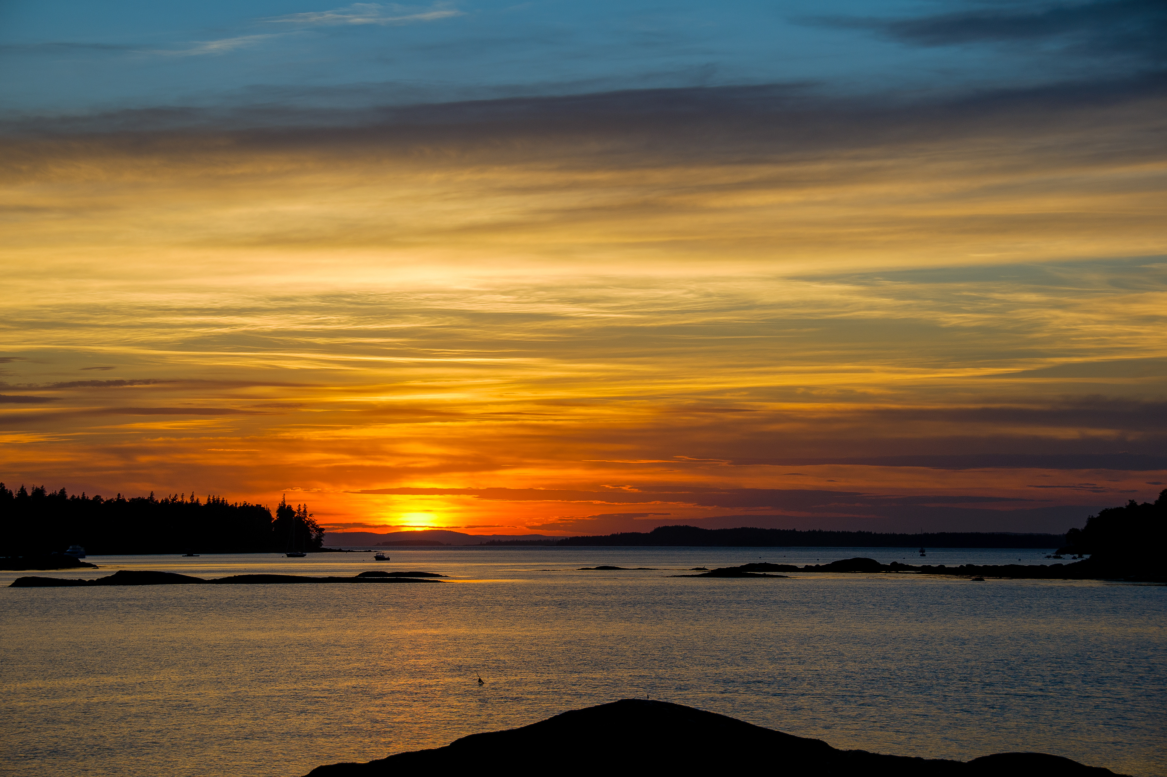 Bay in Deer Isle, Maine