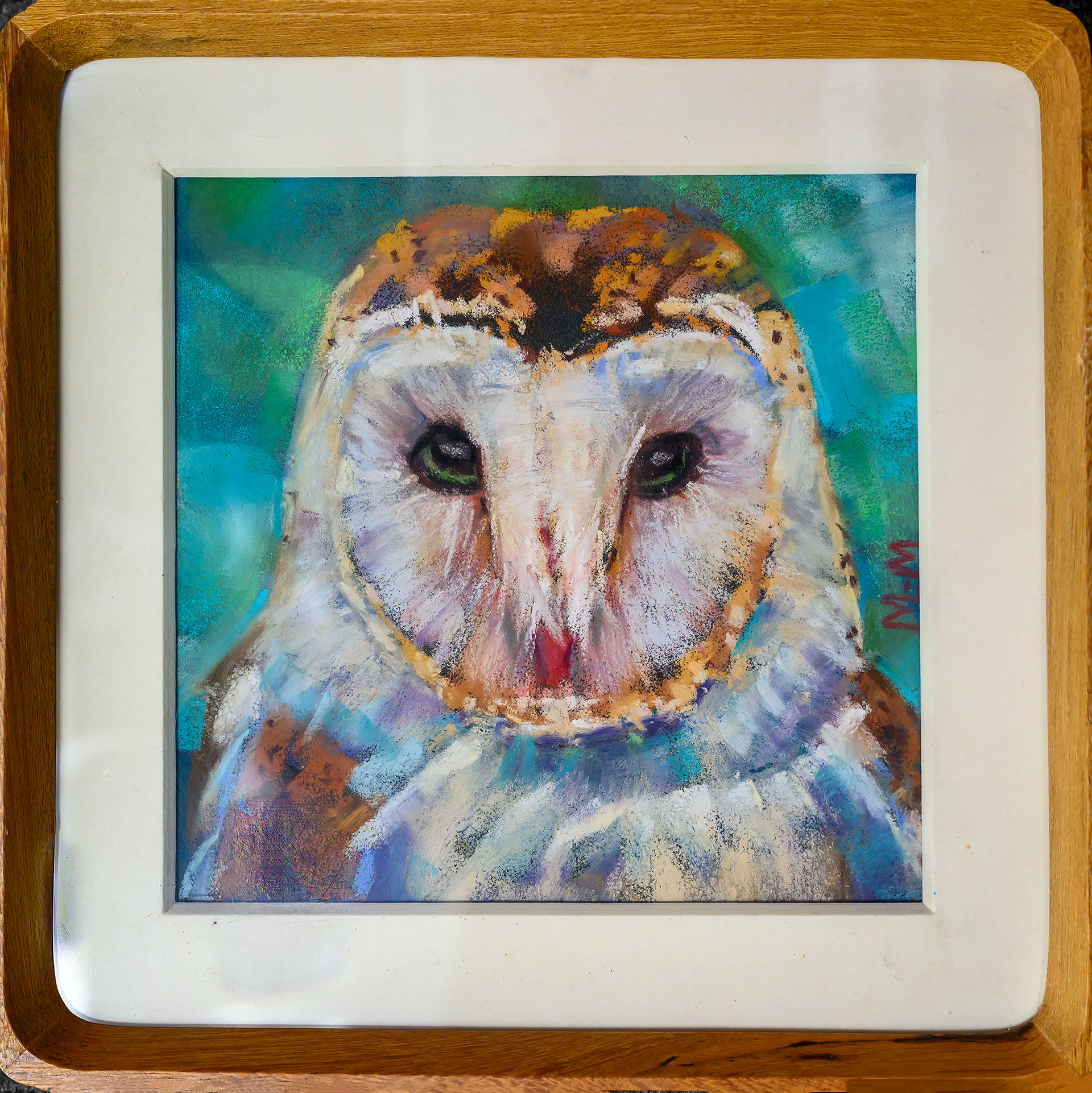Mary E. MacGran-Funky Barn Owl-SOLD