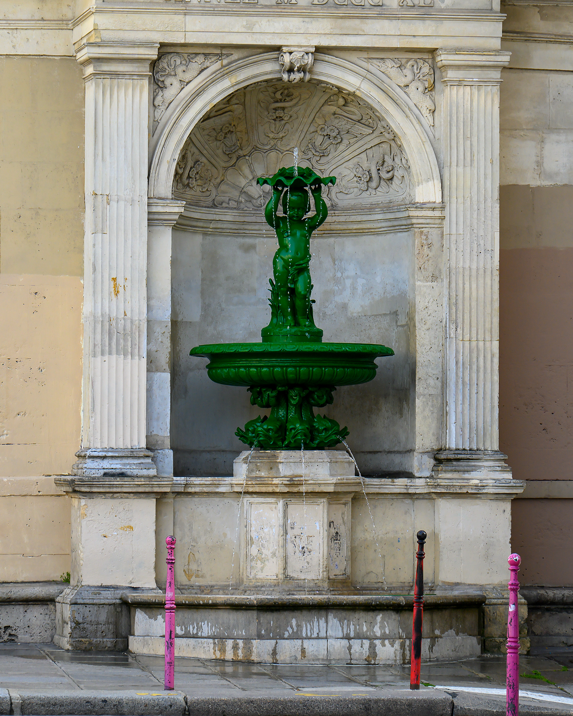 Fountain in the Village of St Paul