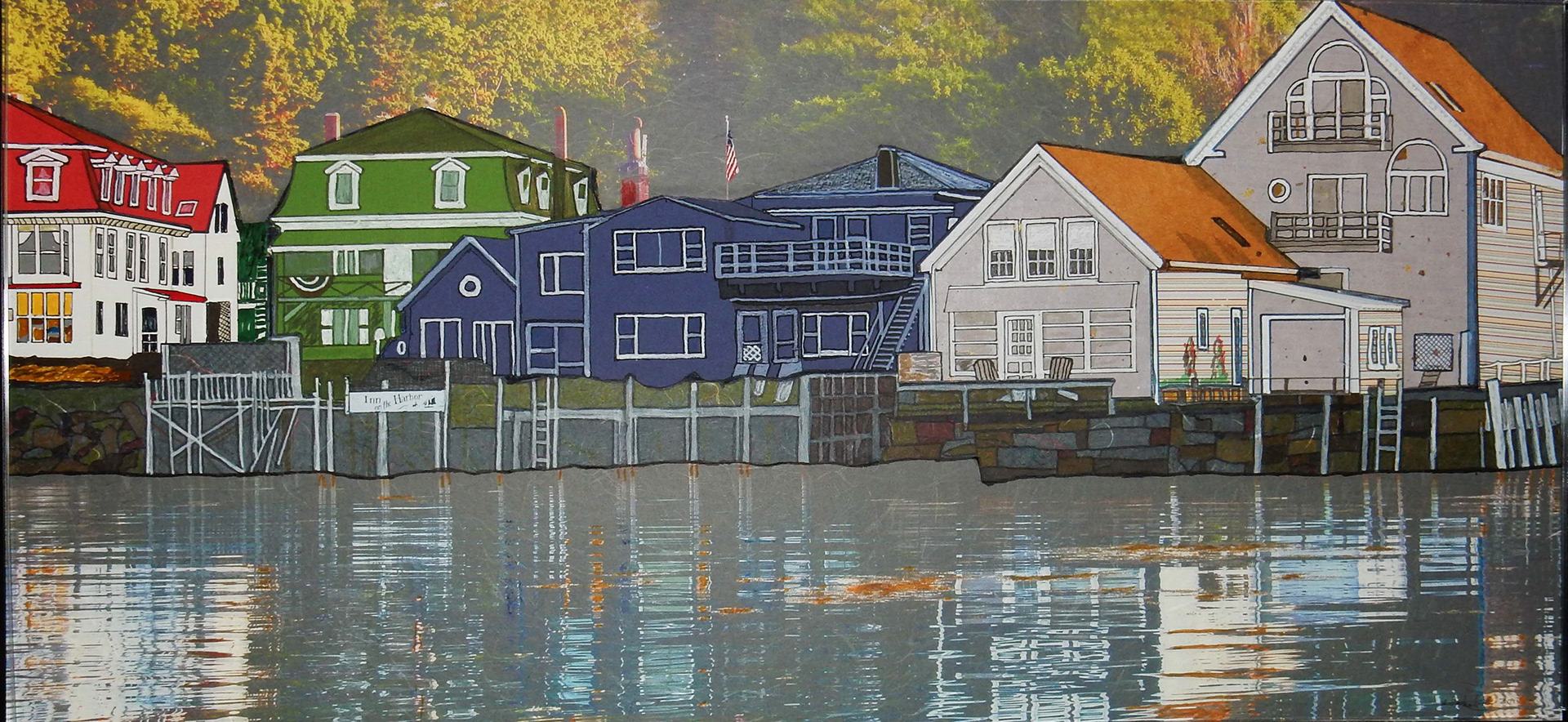 Harbor on Deer Isle Maine