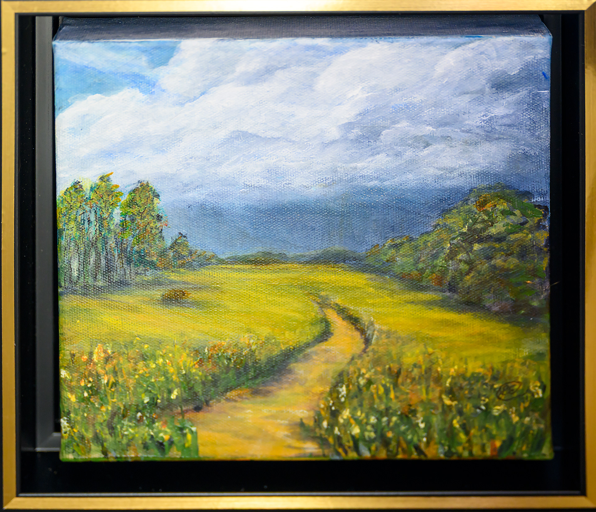 Lynn Elmore-Come on the Rain-SOLD