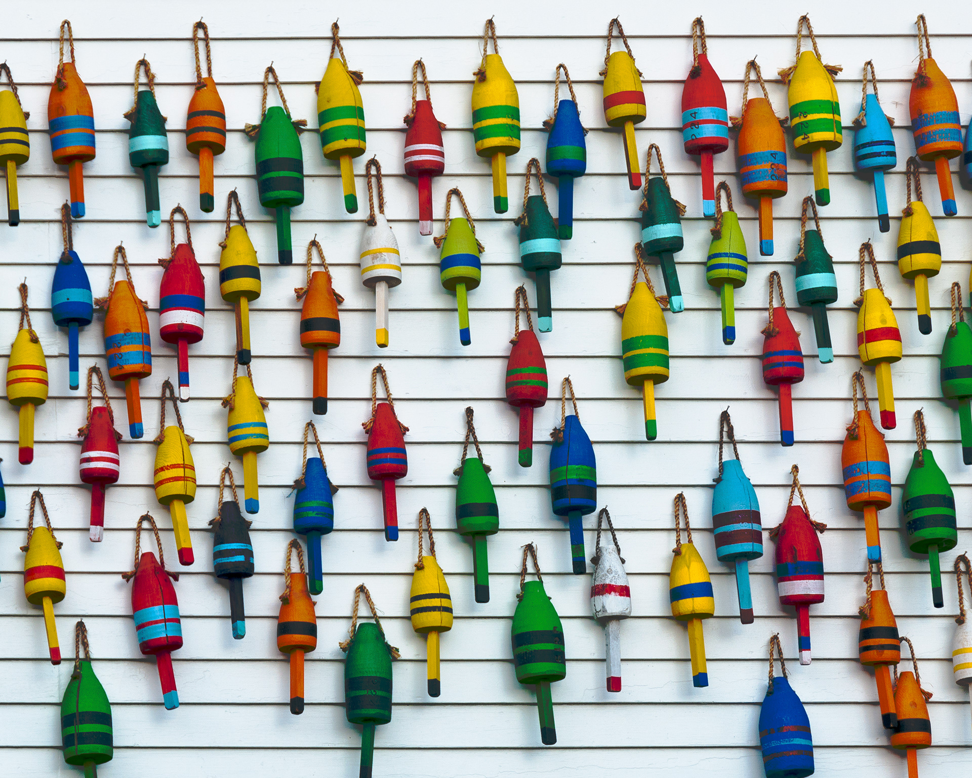 Lobster Buoys, Stonington ME