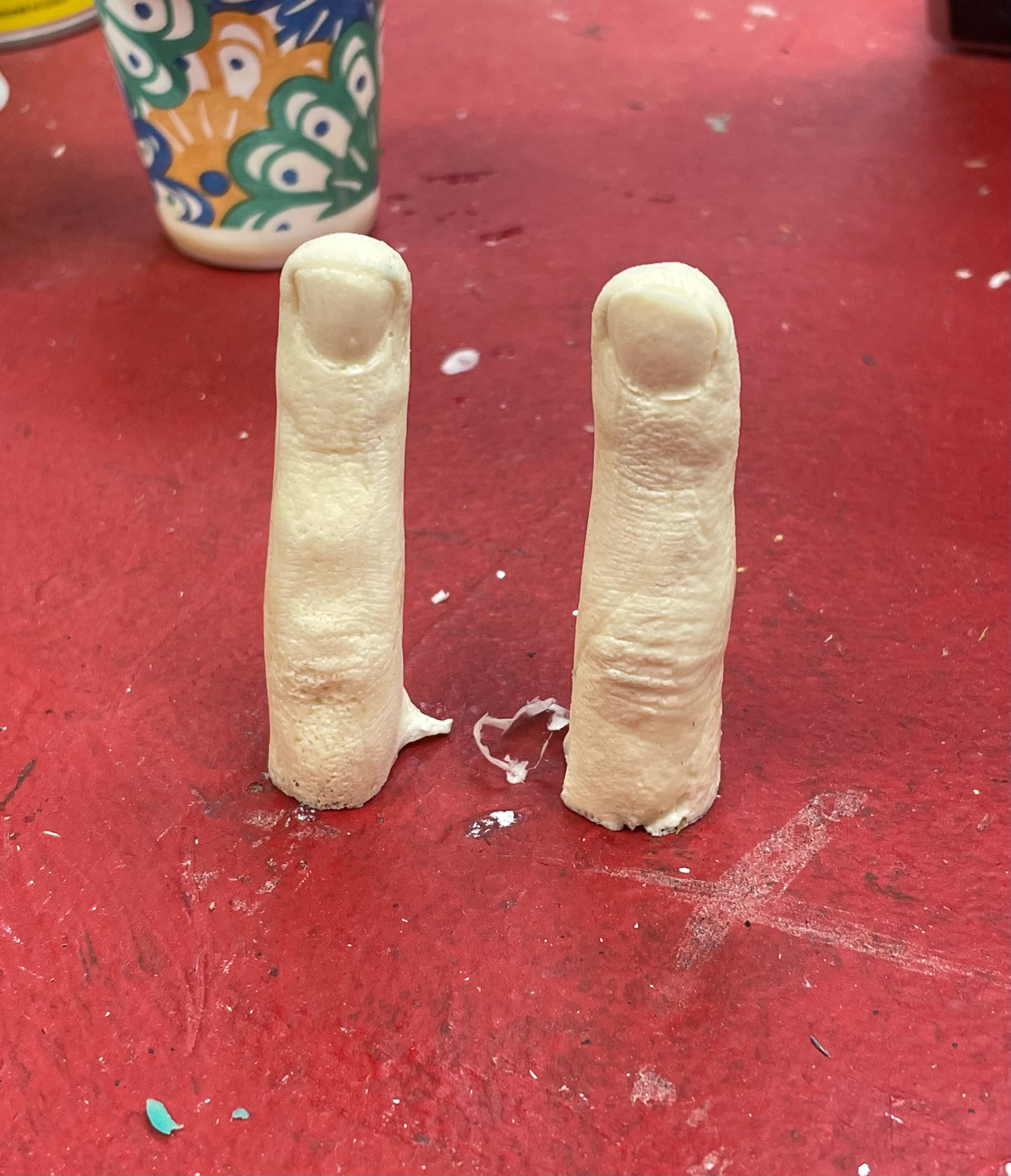 Casts of Fingers