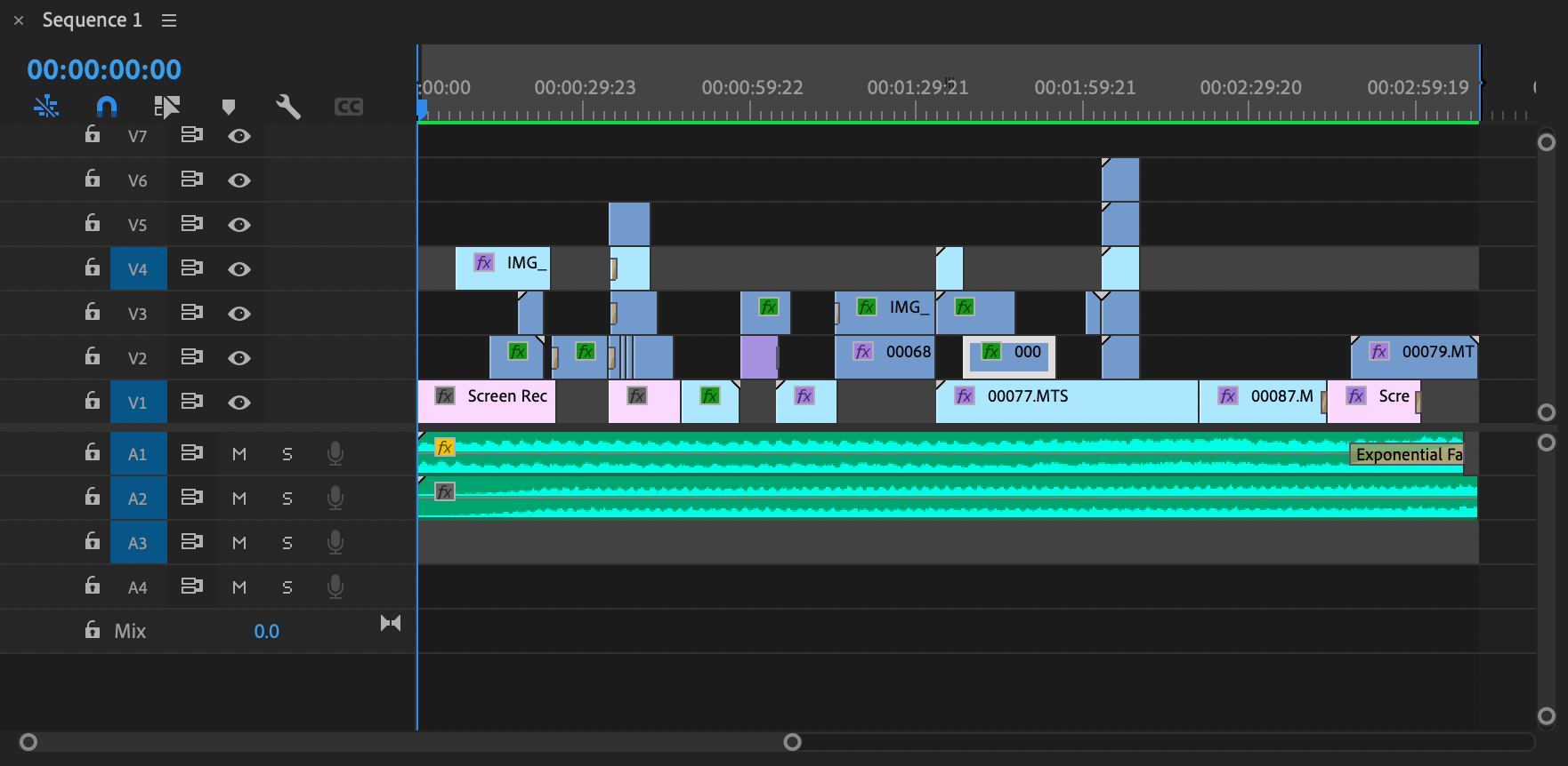 premiere pro timeline