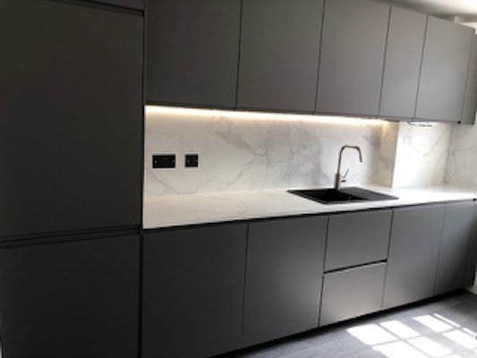 IKEA SLATE GREY HANDLESS