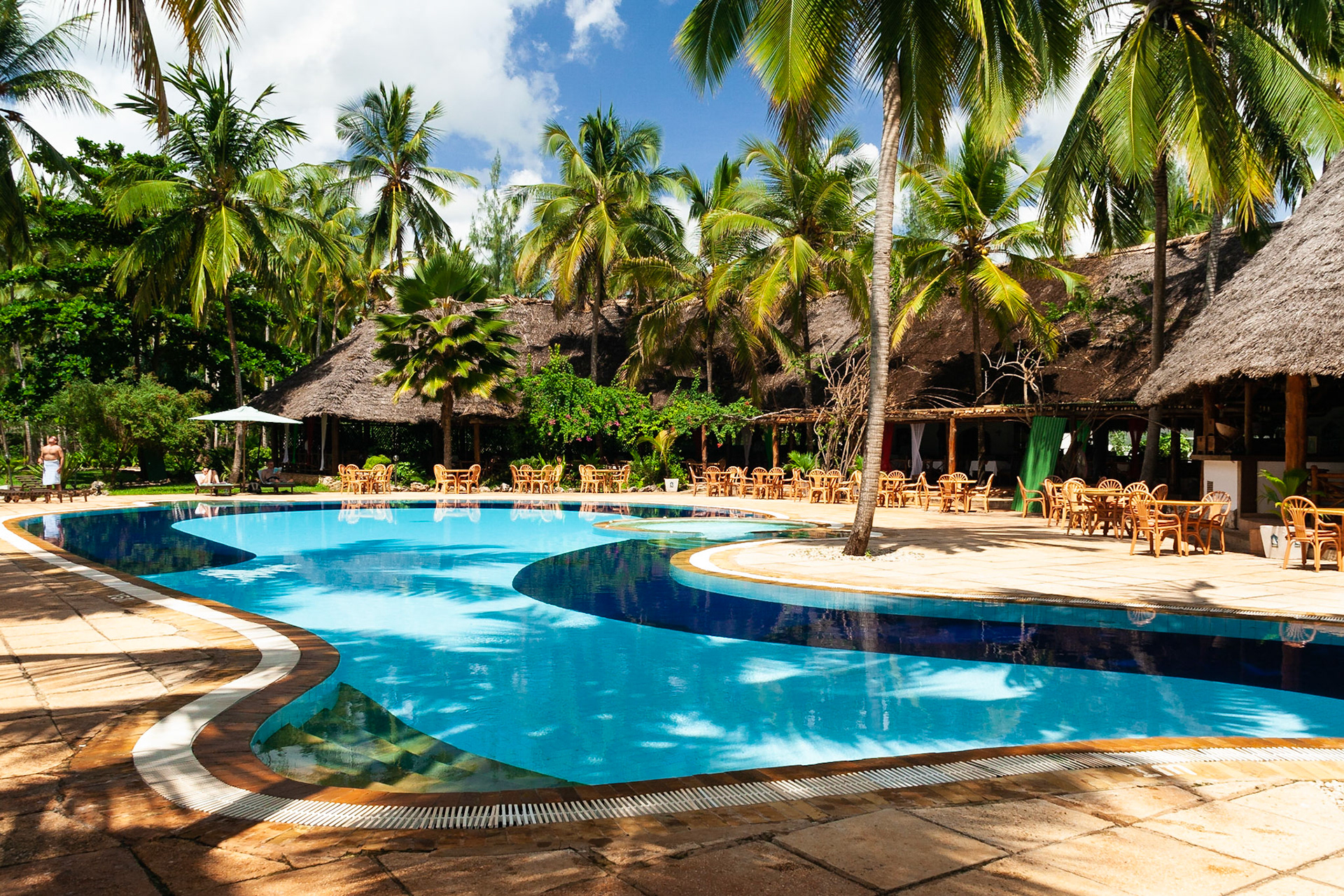 Swimming Pool, Bluebay Beach Resort, Zanzibar.
