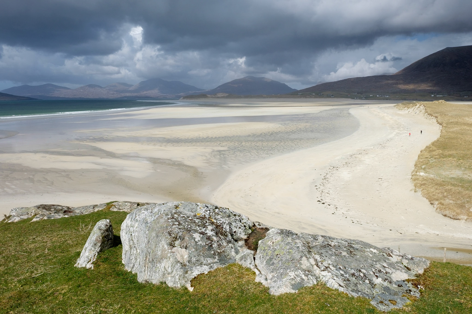 Looking towards Luskentyre from Seilebost, Isle of Harris