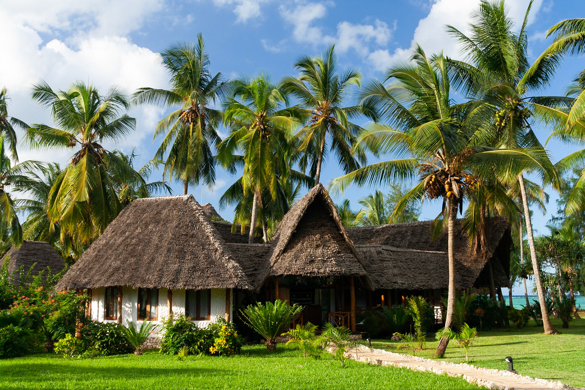 The spa at Bluebay Beach Resort, Zanzibar.