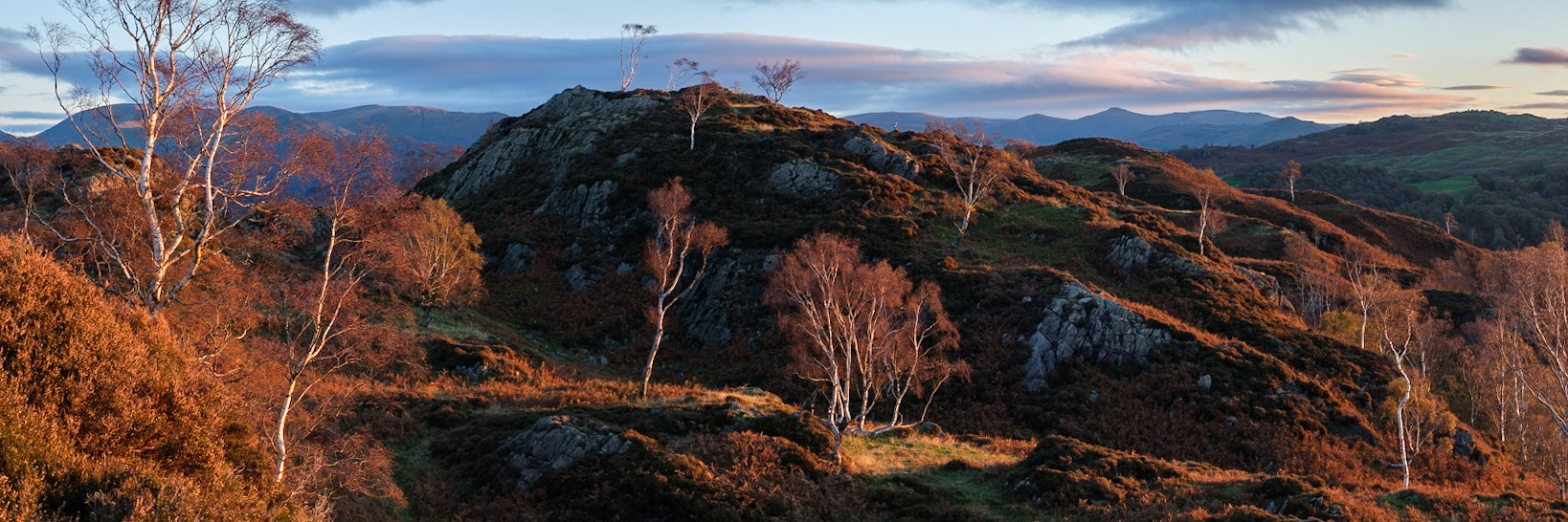 Sunrise on Holme Fell.