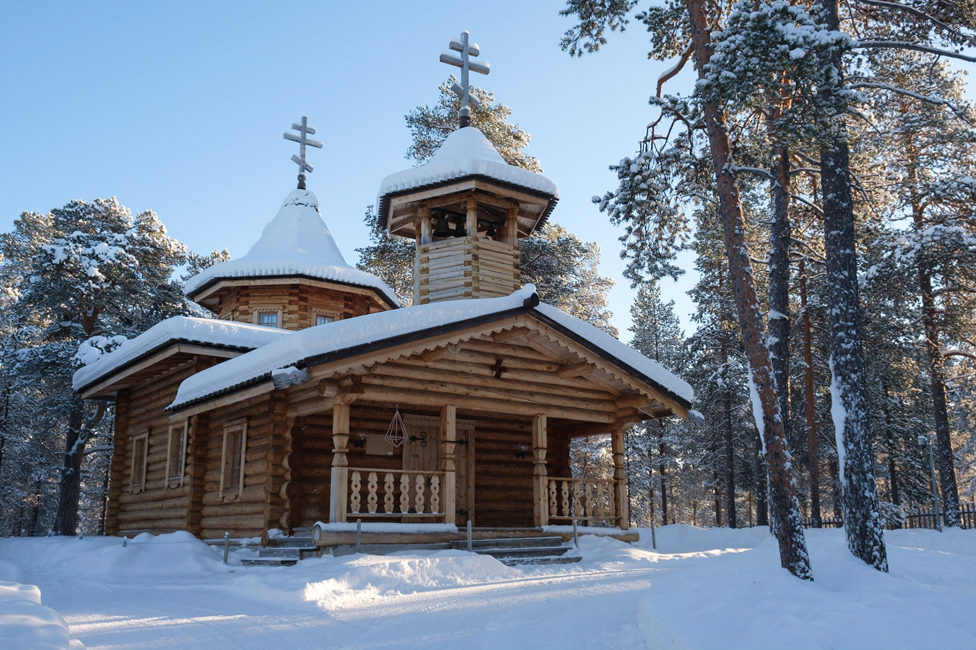 Nellim Church, Nellim, Finnish Lapland.