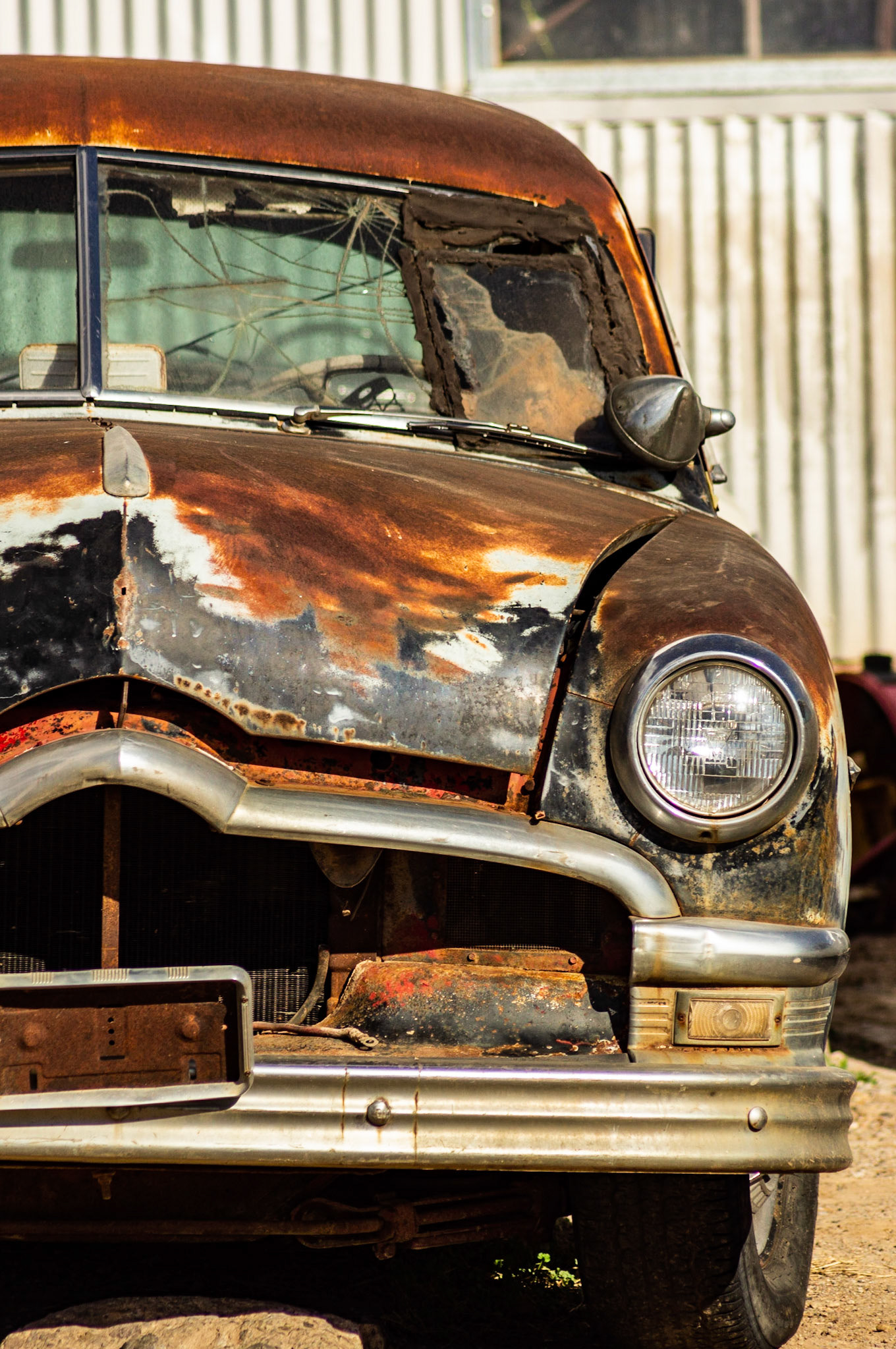 Rusted Cadillac