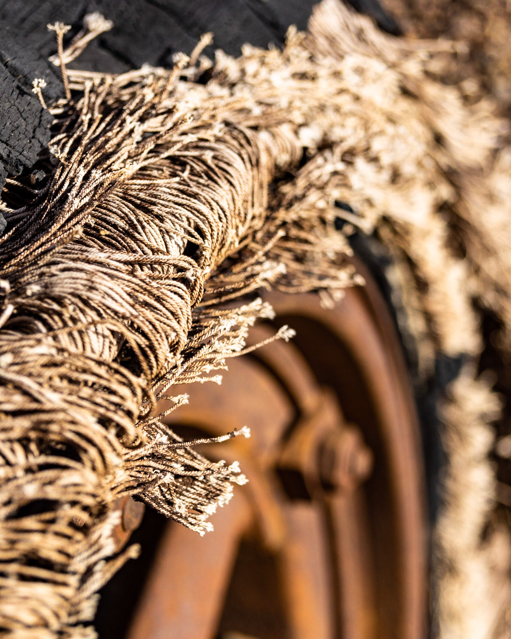 Buddy Stewart Disintegrating Tire
