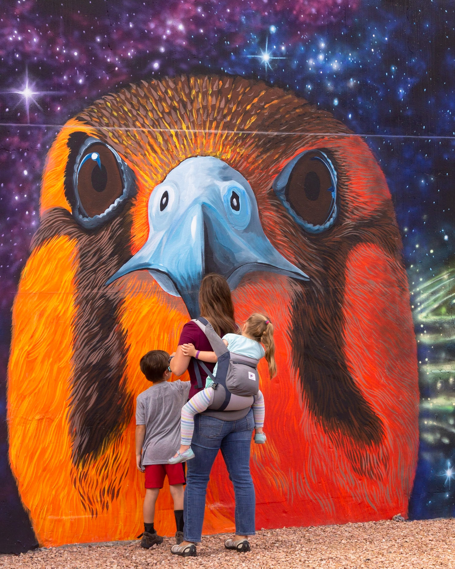 Another part of an existing mural