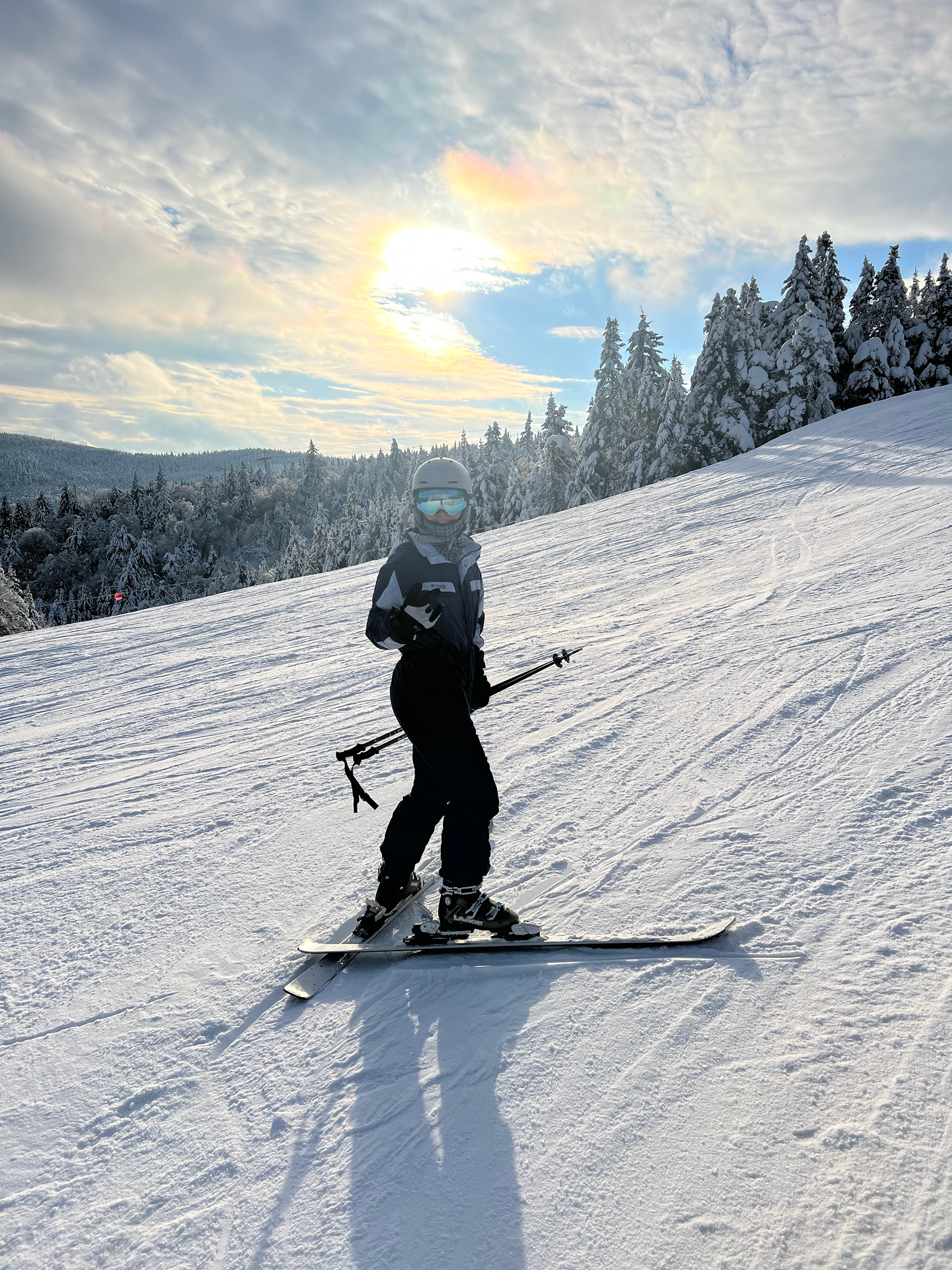 Skiing