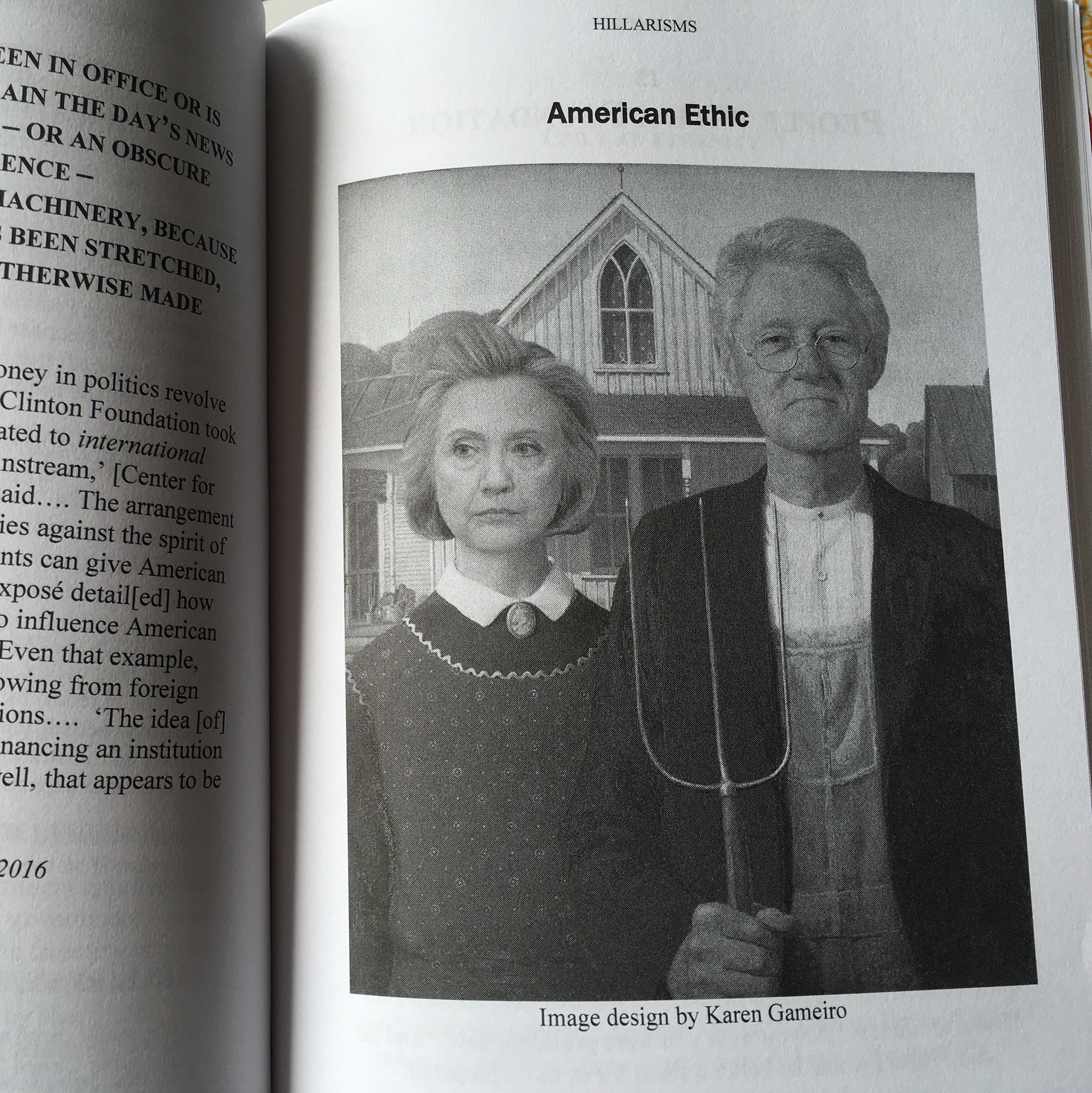 Livro Hillarisms, Julia Gorin, 2016