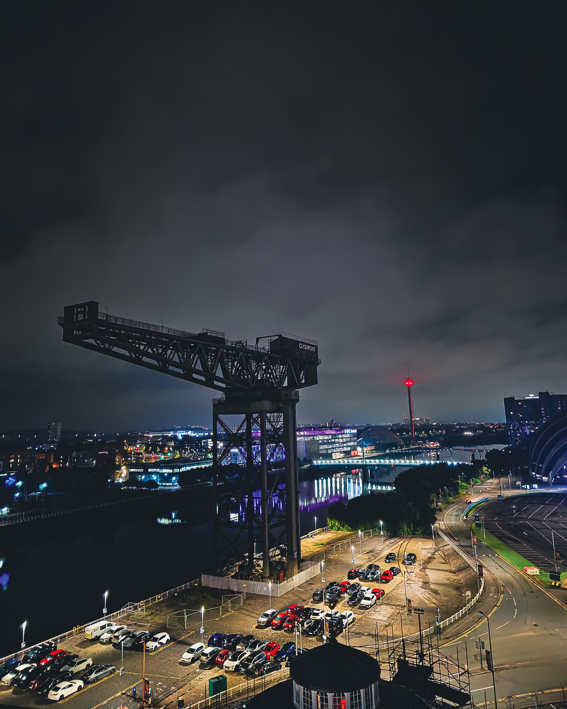 Glasgow Hafen