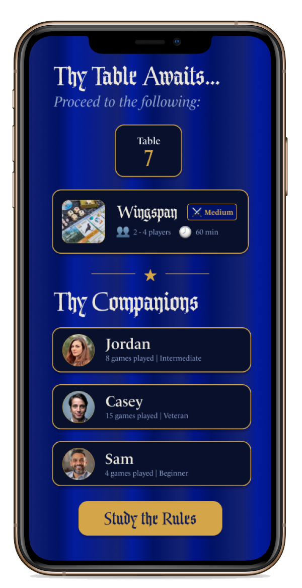 UI by Addy Nare