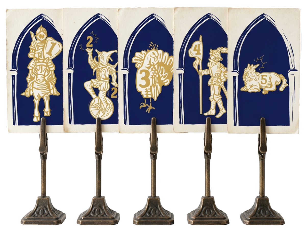 Table Markers by Jenna Kaufman