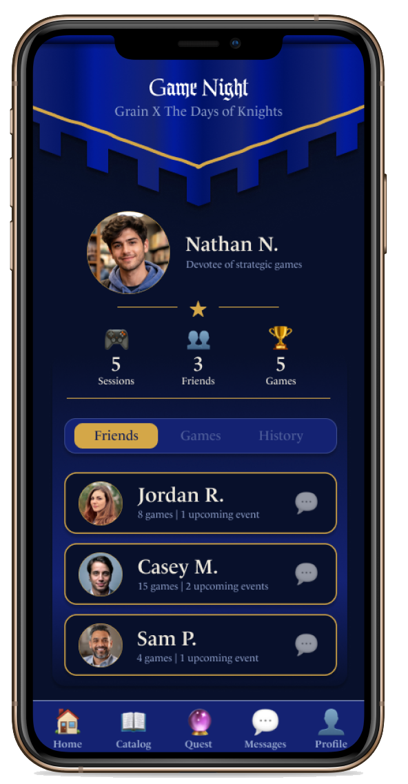 UI by Addy Nare