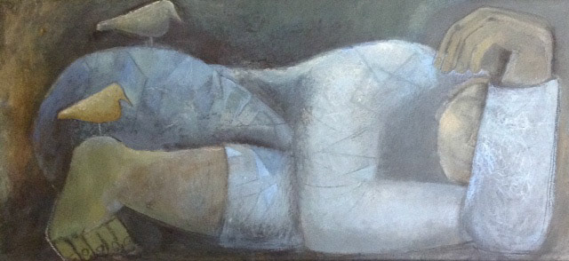 Still enough for birds to land on