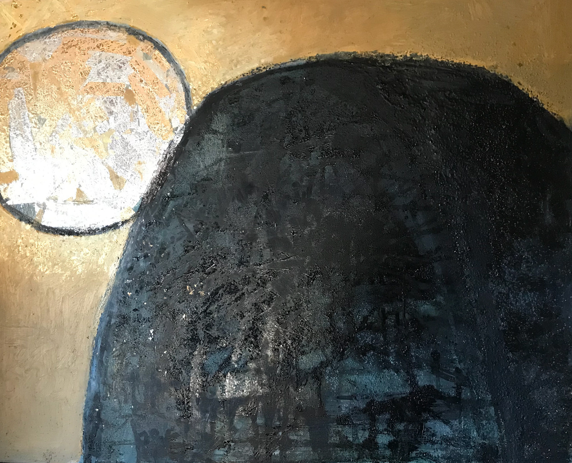 'ASCENSION' oil on canvas. 68 x 58cm. SOLD