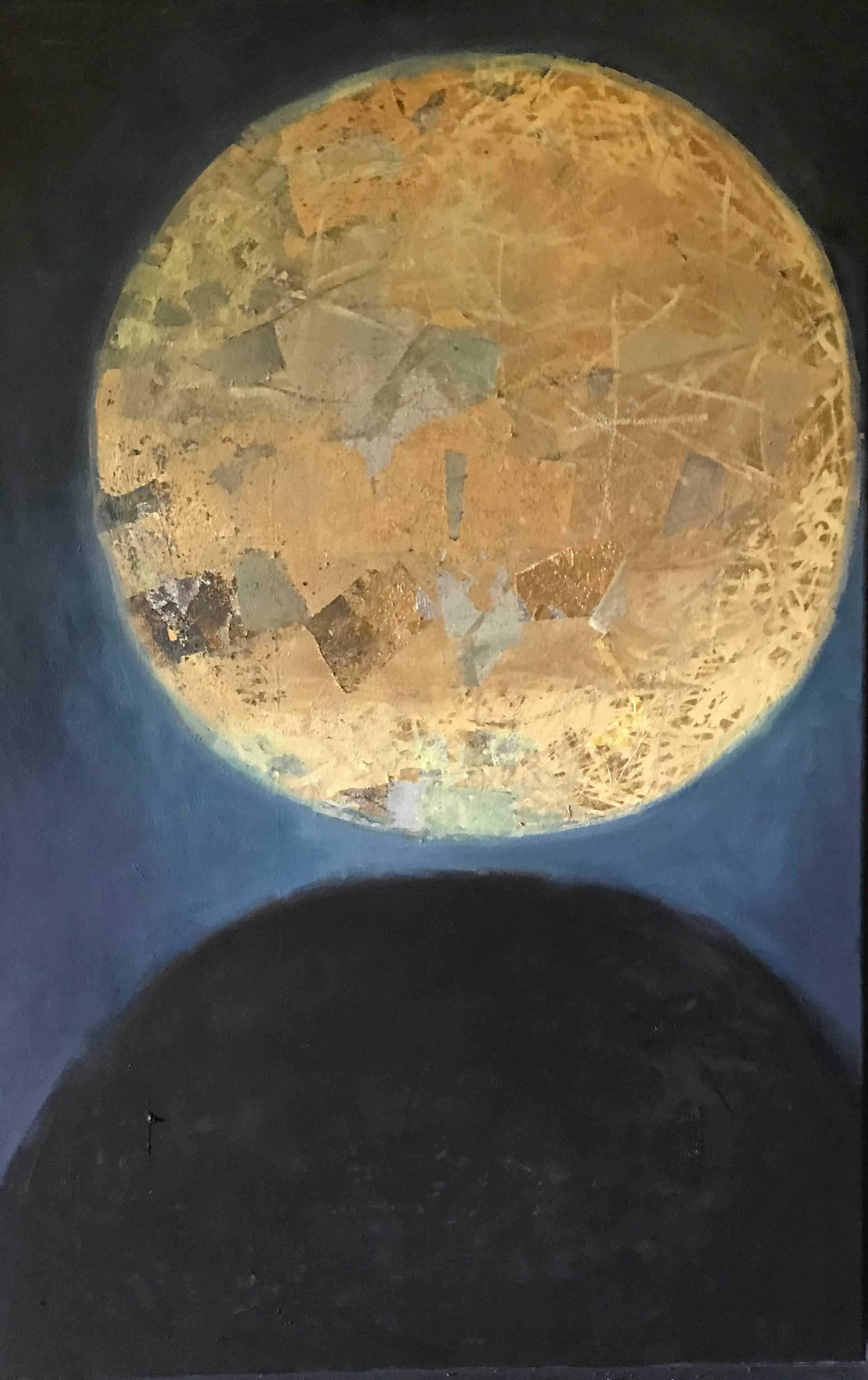 SUSPENDED IN SILENCE. oil on canvas. 57 x 68cm SOLD