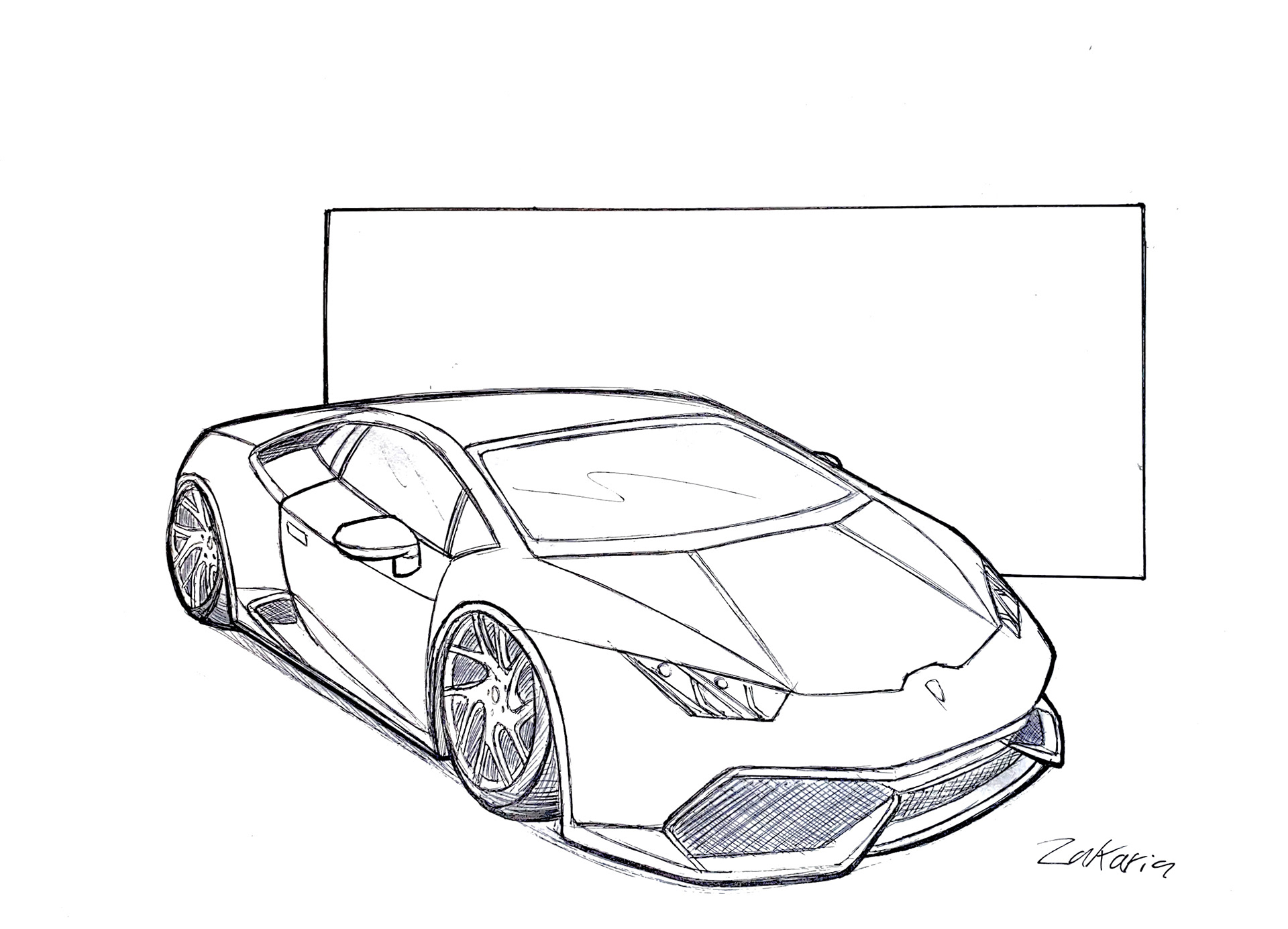 Slammed Lamborghini Huracan