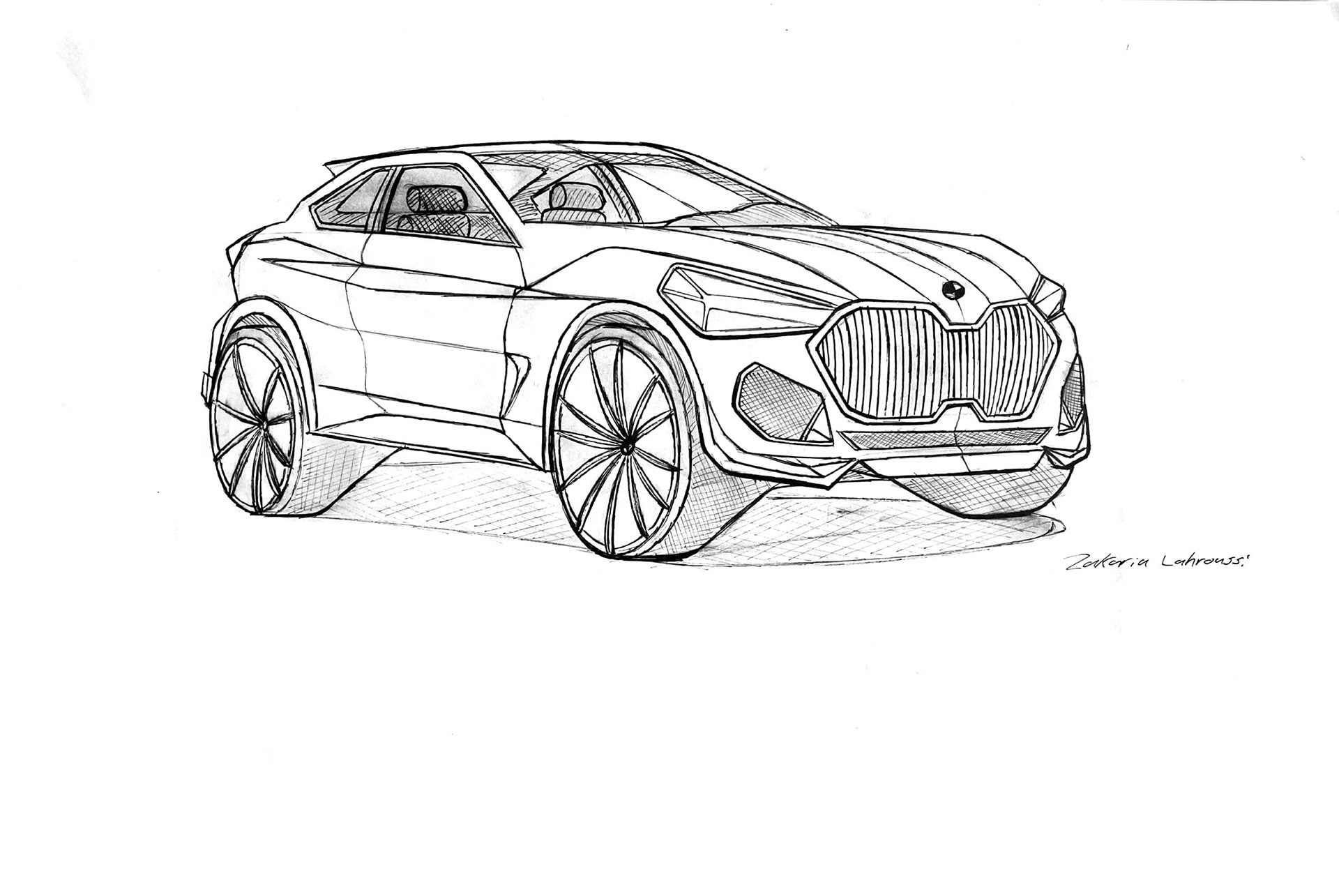 BMW X3M Coupe Rally Fighter Concept