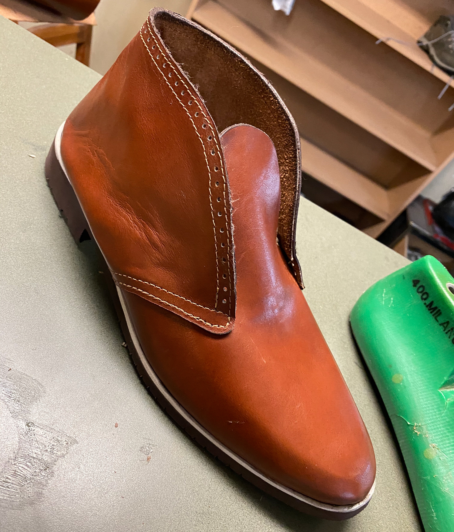 Upper Connected to the Sole