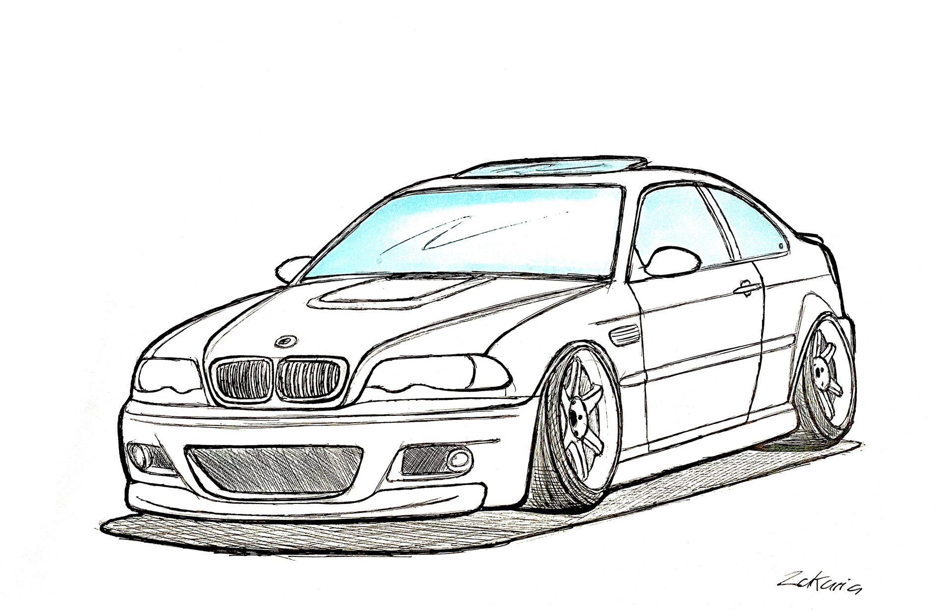 Stanced E46 BMW M#