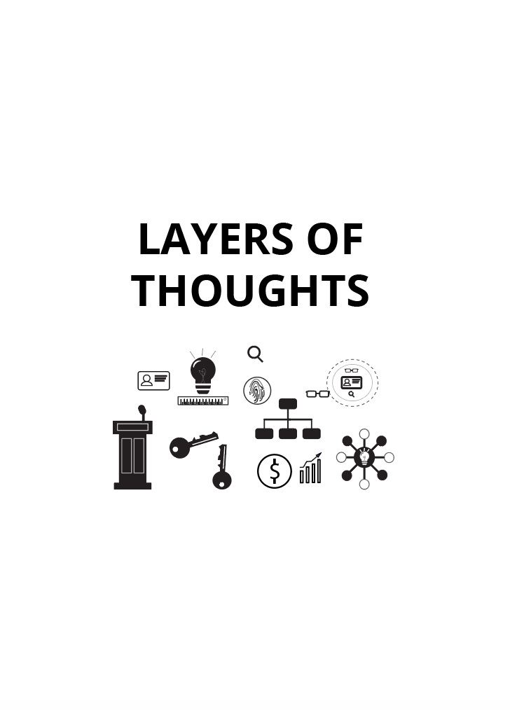 Layers of Thoughts (Book Cover)