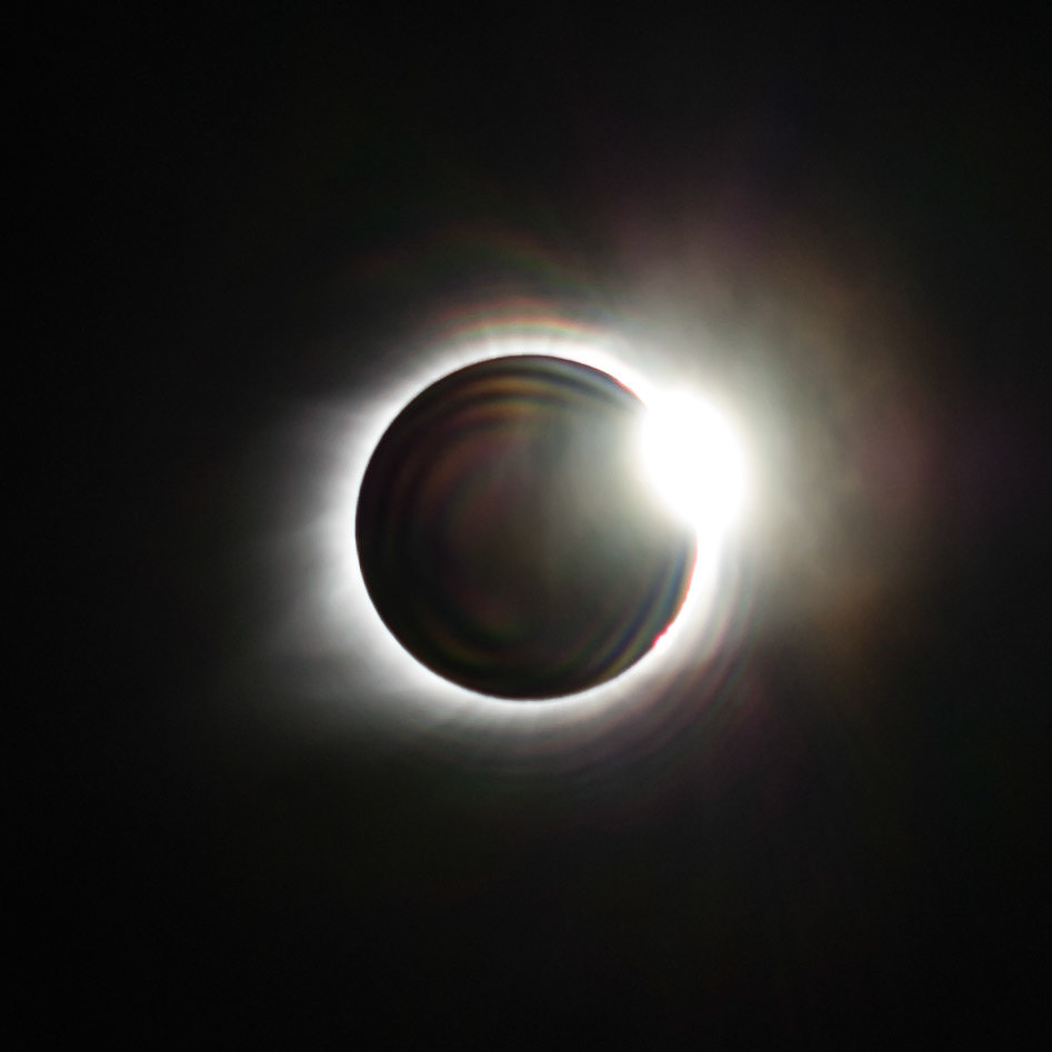 3rd Contact Diamond Ring, 2017 Solar Eclipse, Gallitin, TN