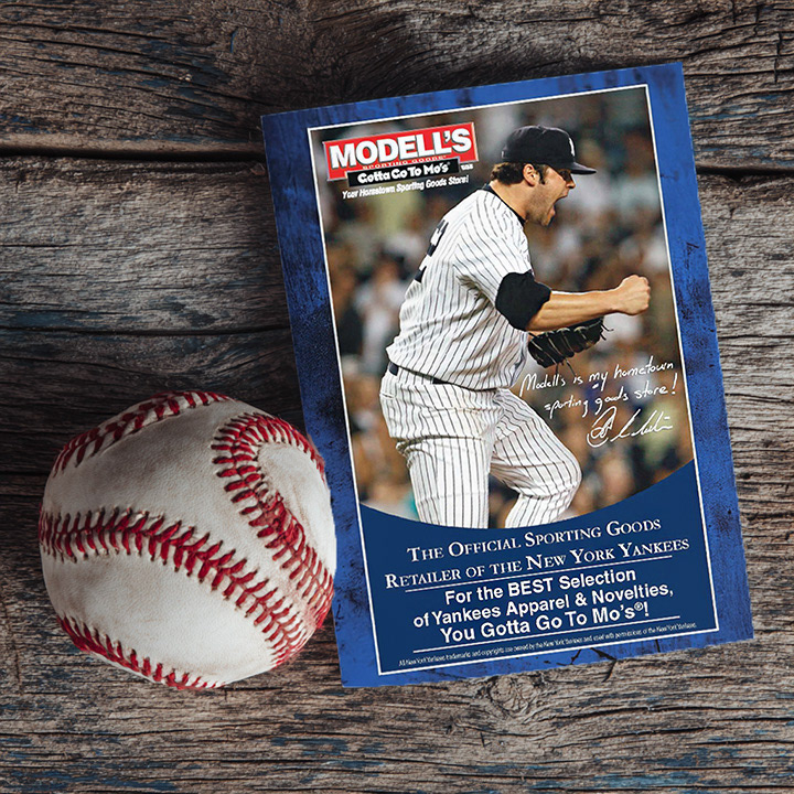 Cover of a magazine handed out at a Yankees game