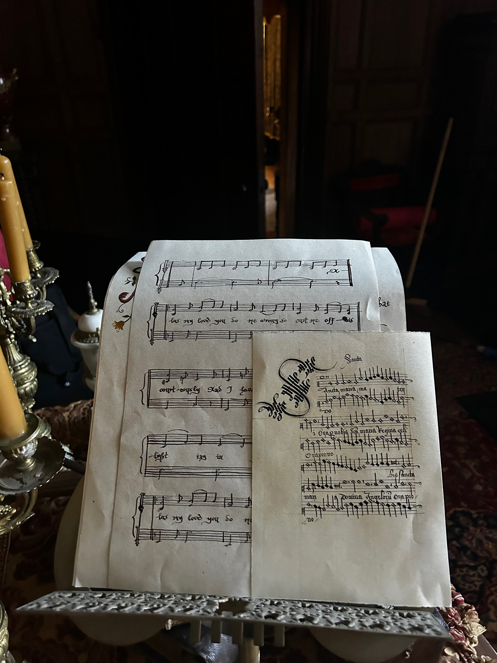 Sheet music for Henry