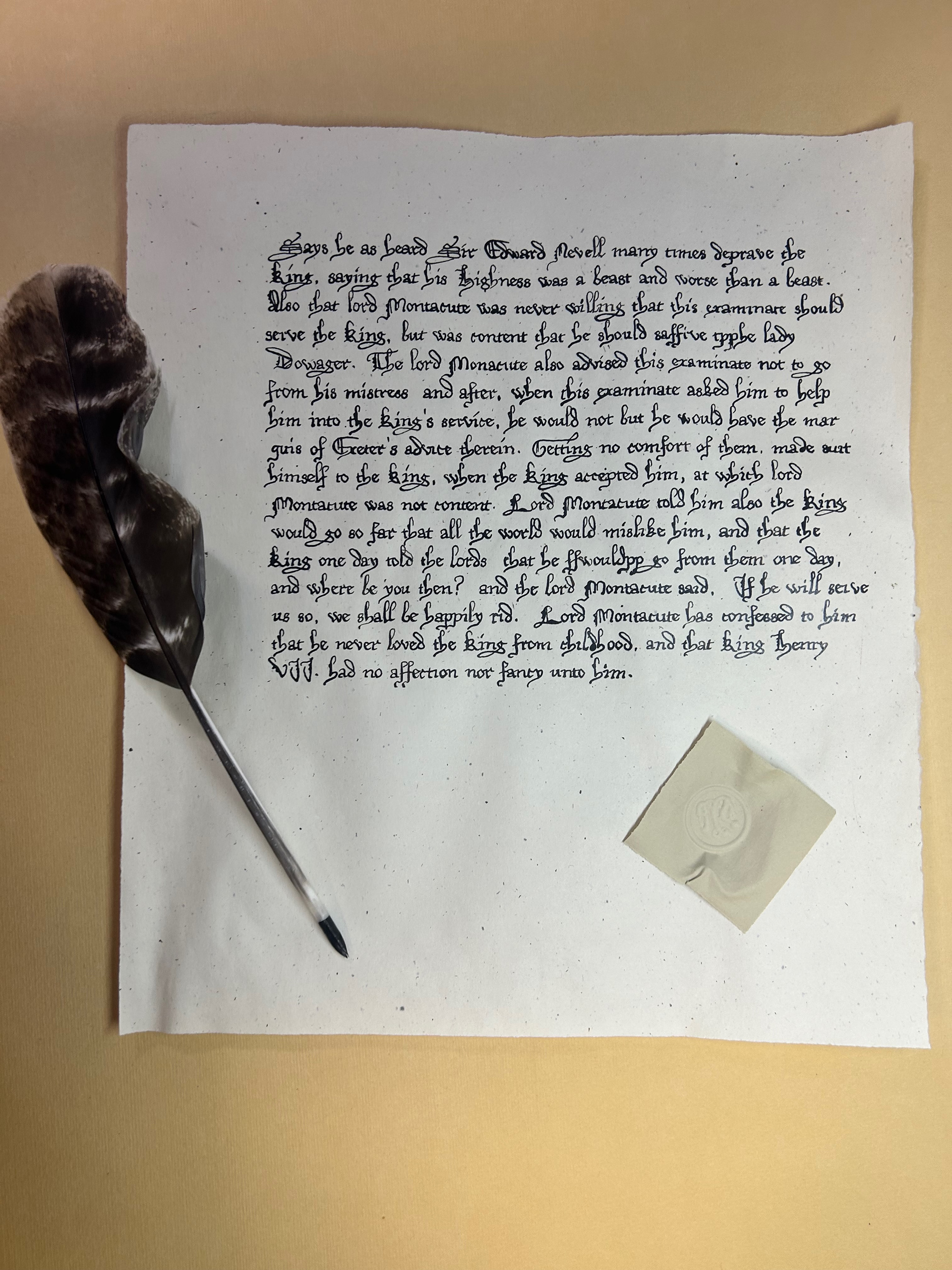 King Henry's Affairs