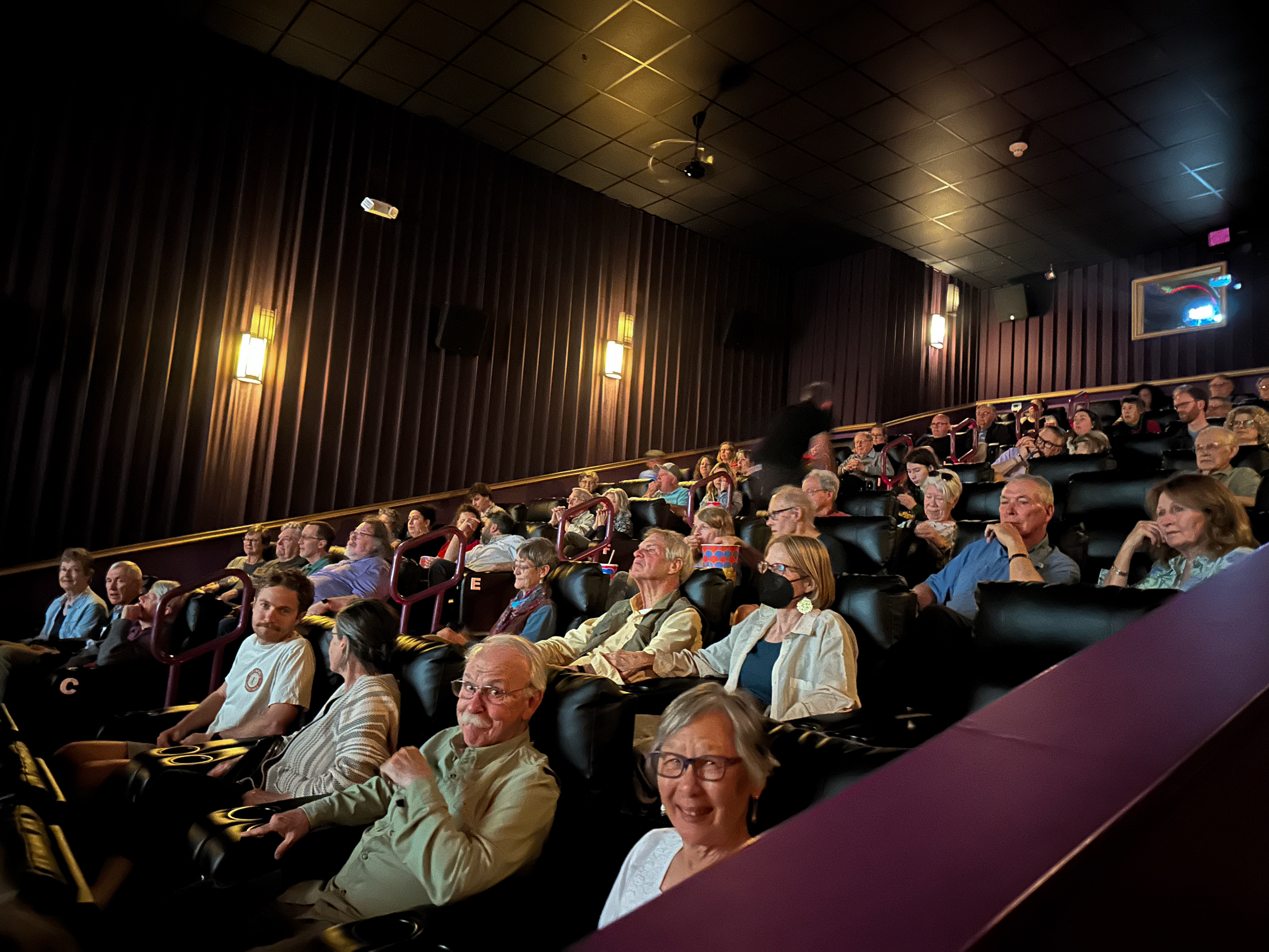 A full house for the Grinnell Premiere