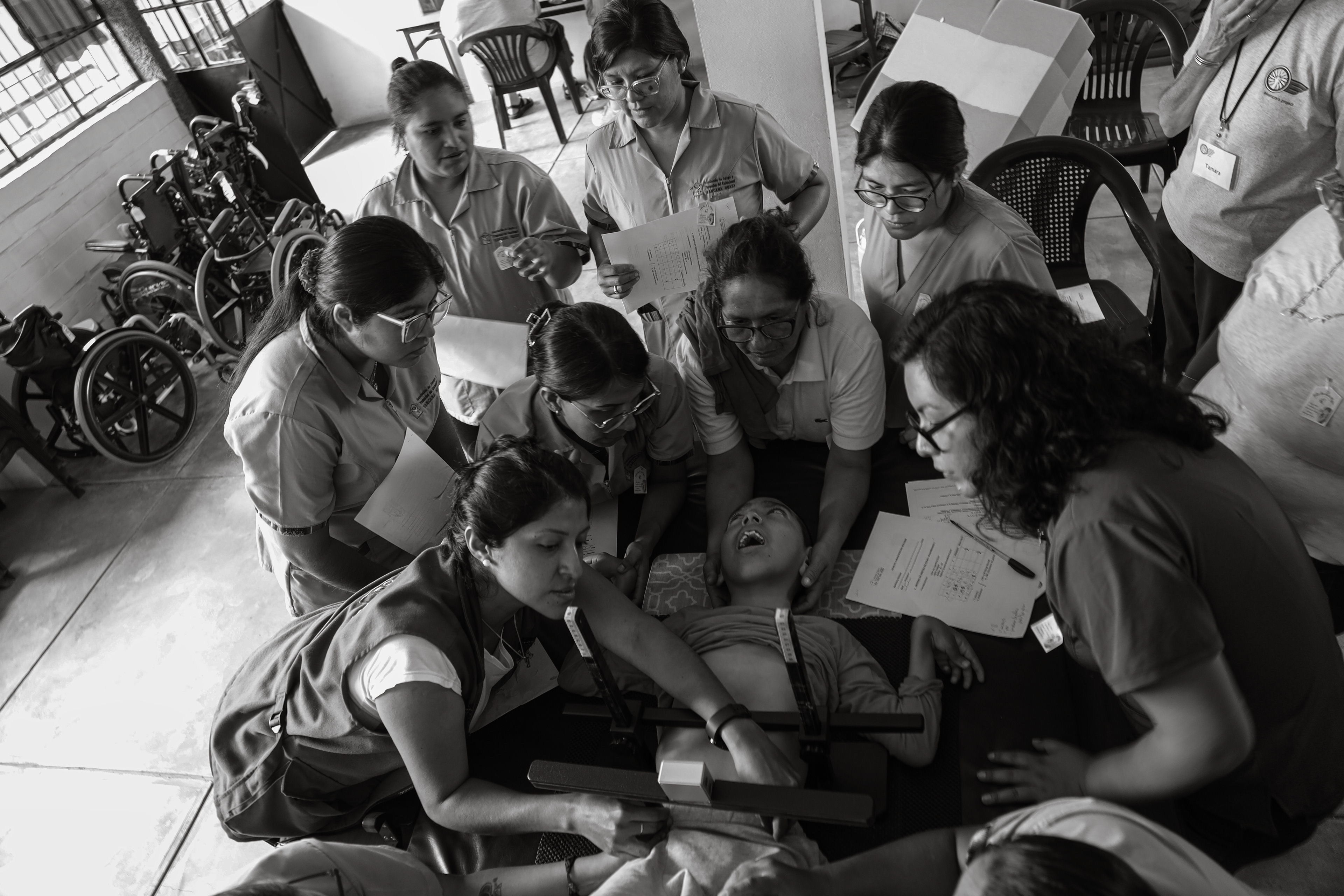 Occupational Therapy workshop with the Yancana Huasy Team in Lima, Peru