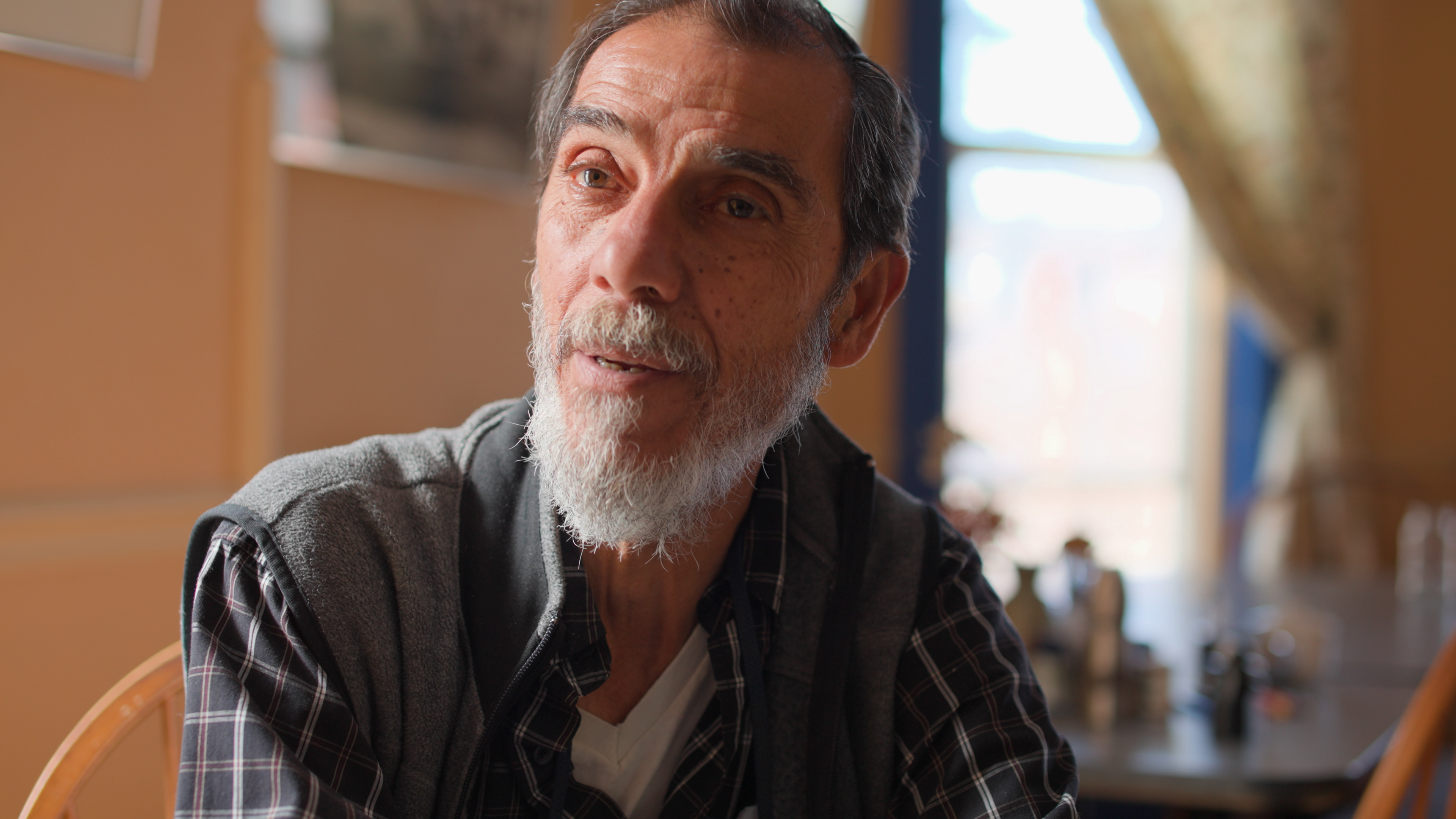 Kamal discussing his favorite chapter from Kahlil Gibran