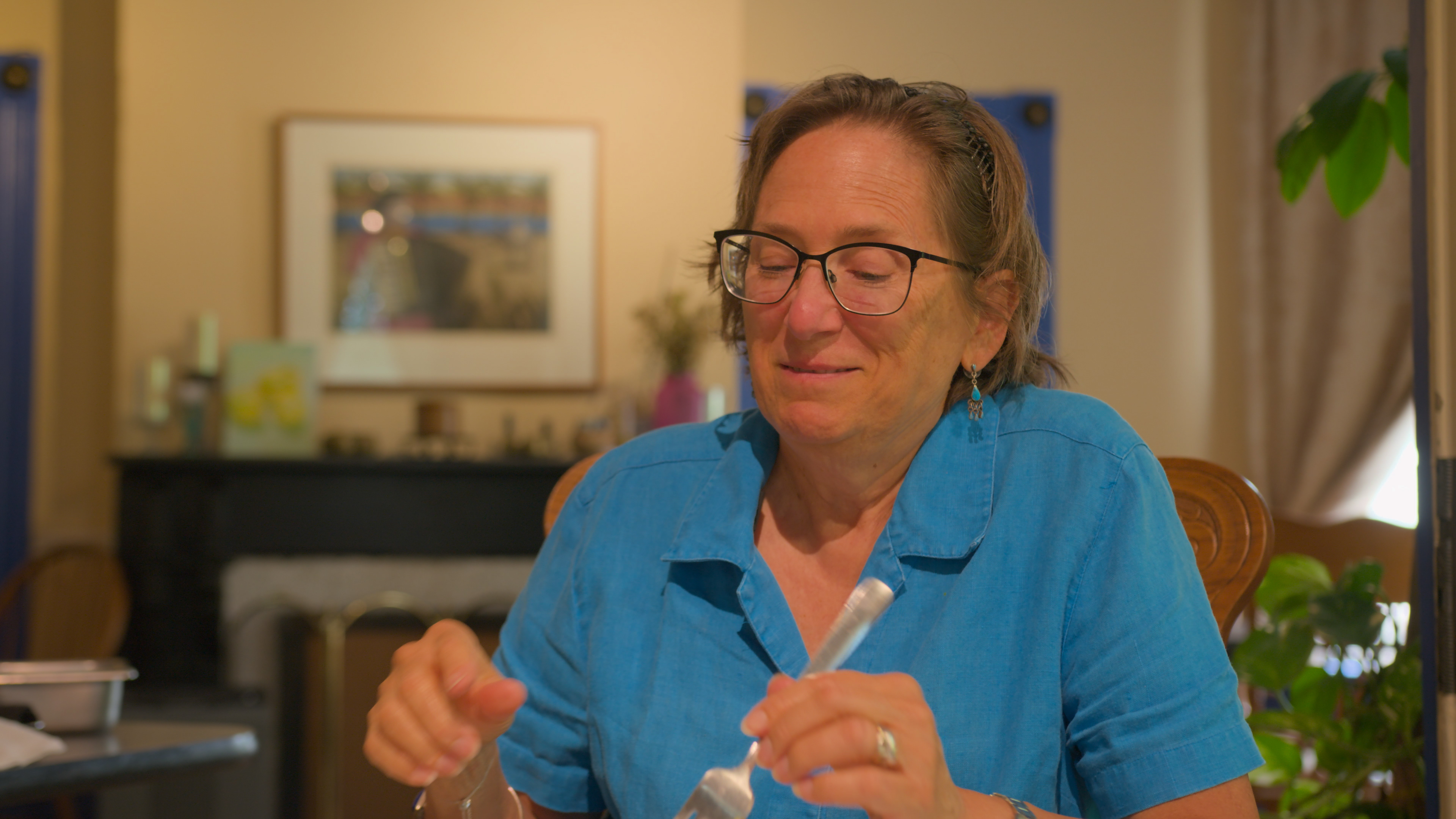 Laura enjoying the Ta'ameya