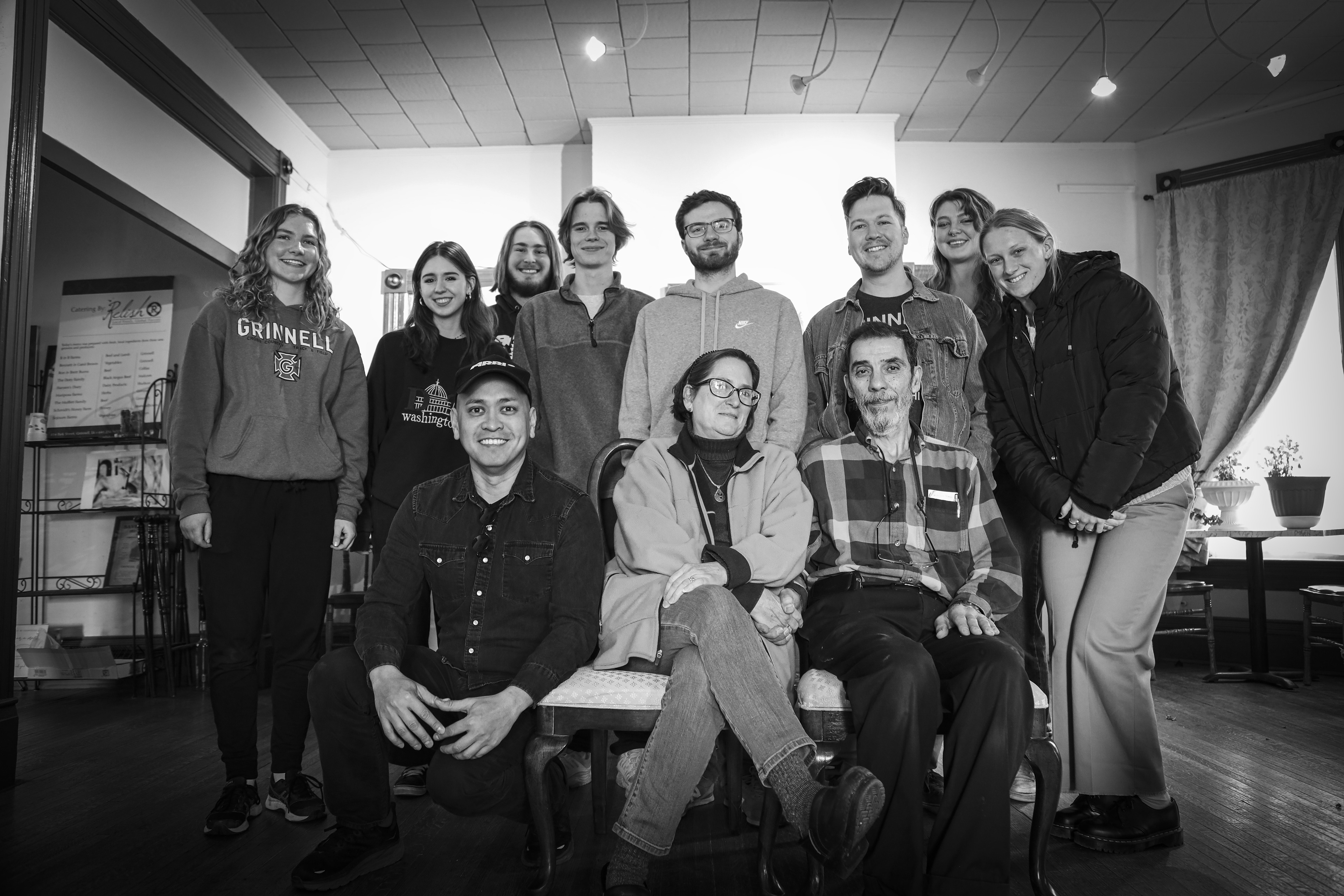 The documentary class with Chef Kamal at the Iowa Kitchen
