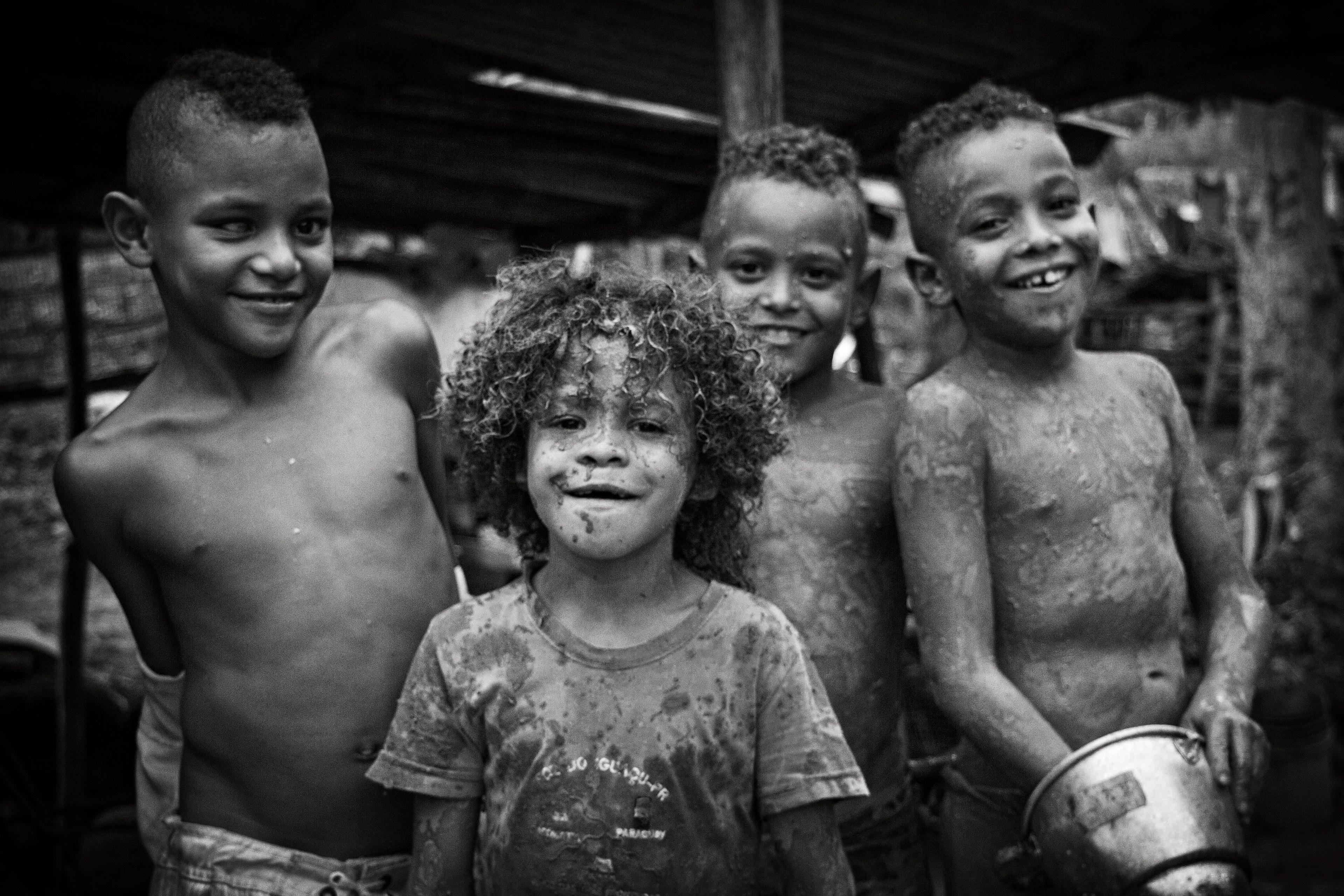 Working with the local parish community in Recife, Brazil