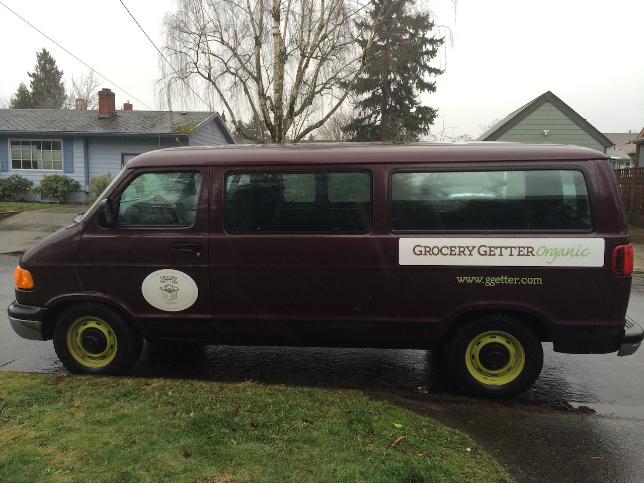 The original delivery van