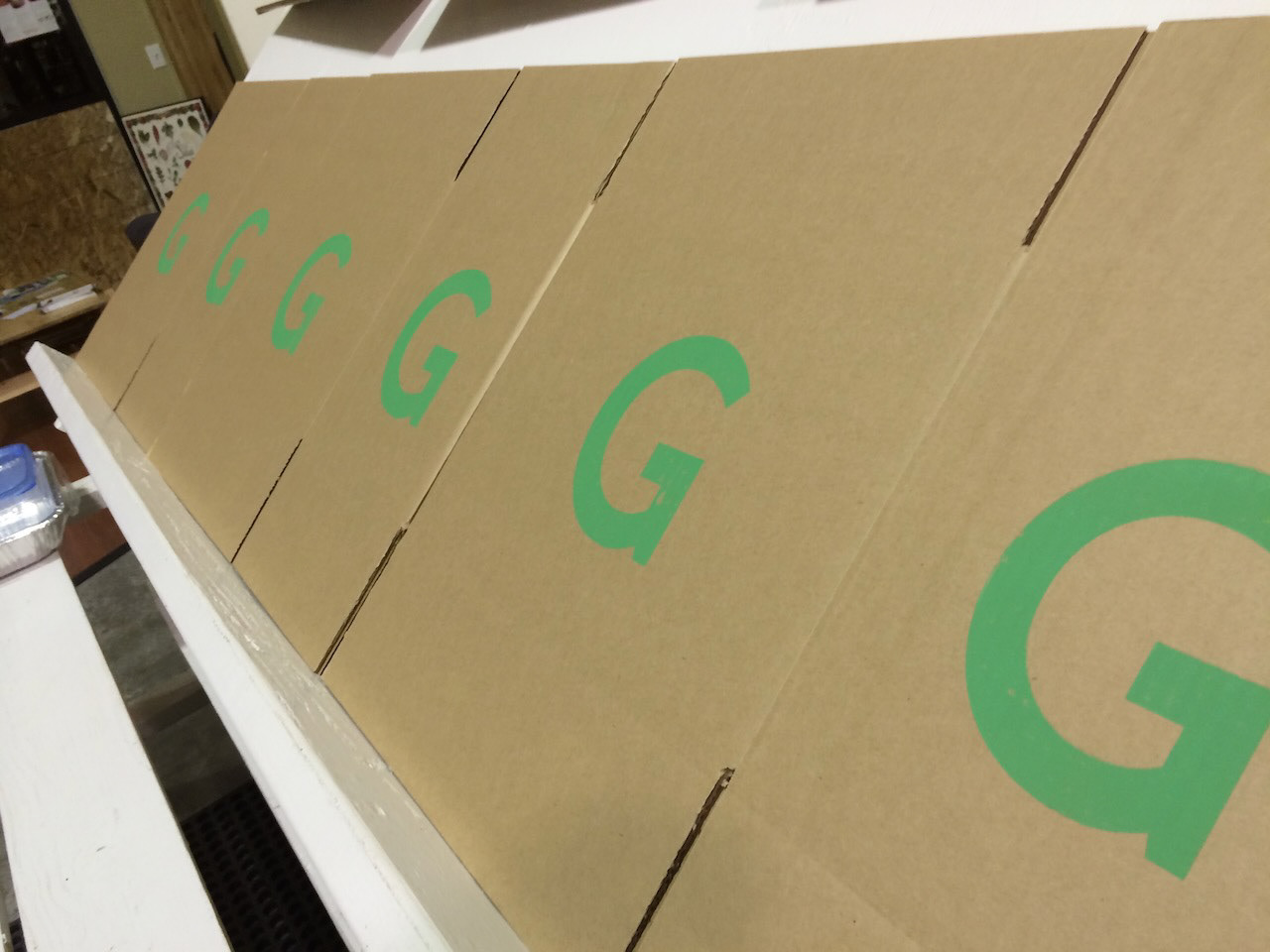 Branded boxes