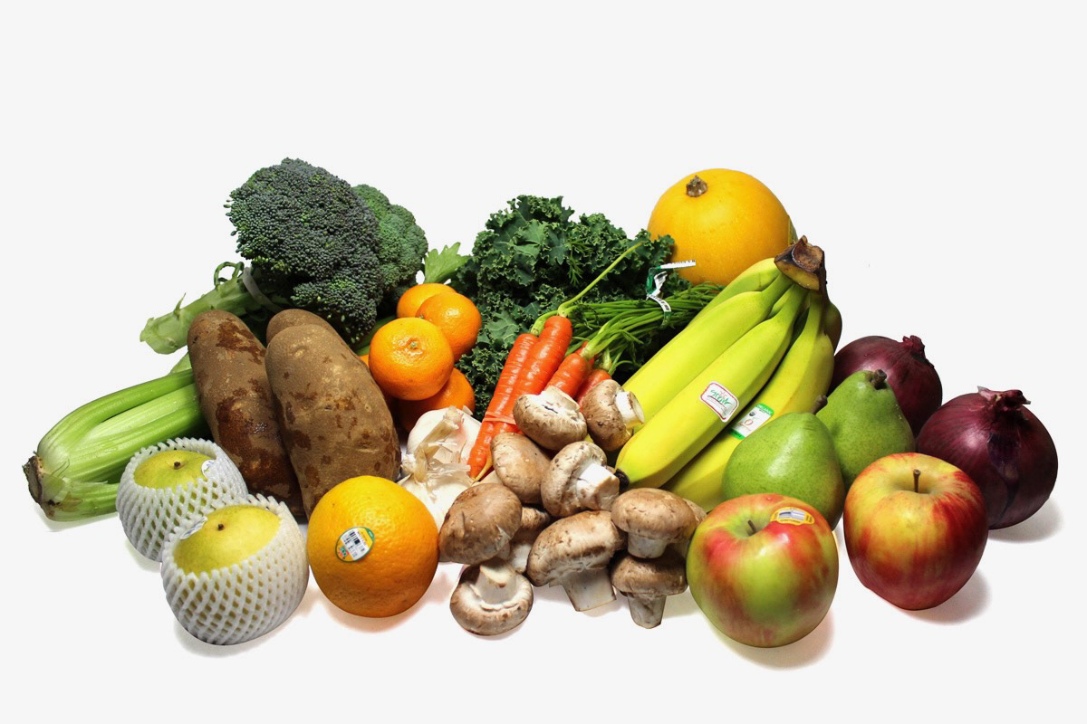 Produce box graphics