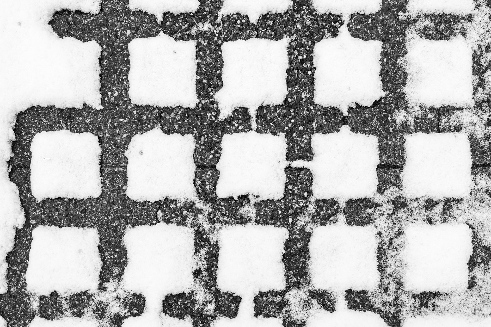 Schneegittersteine